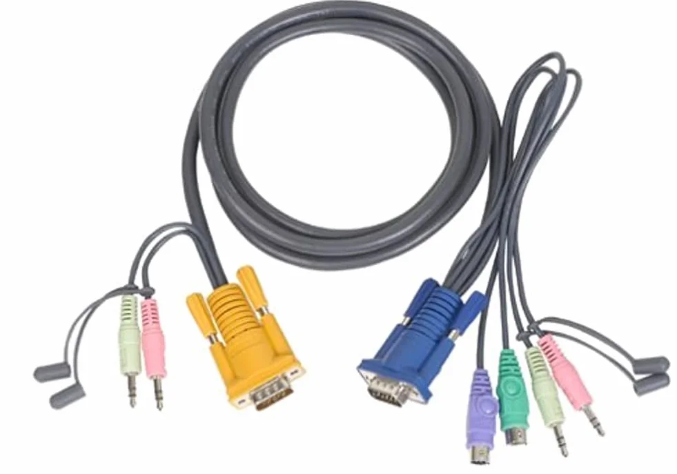 IOGEAR 6 ft. PS/2 KVM Cable for GCS1758/1732/1734