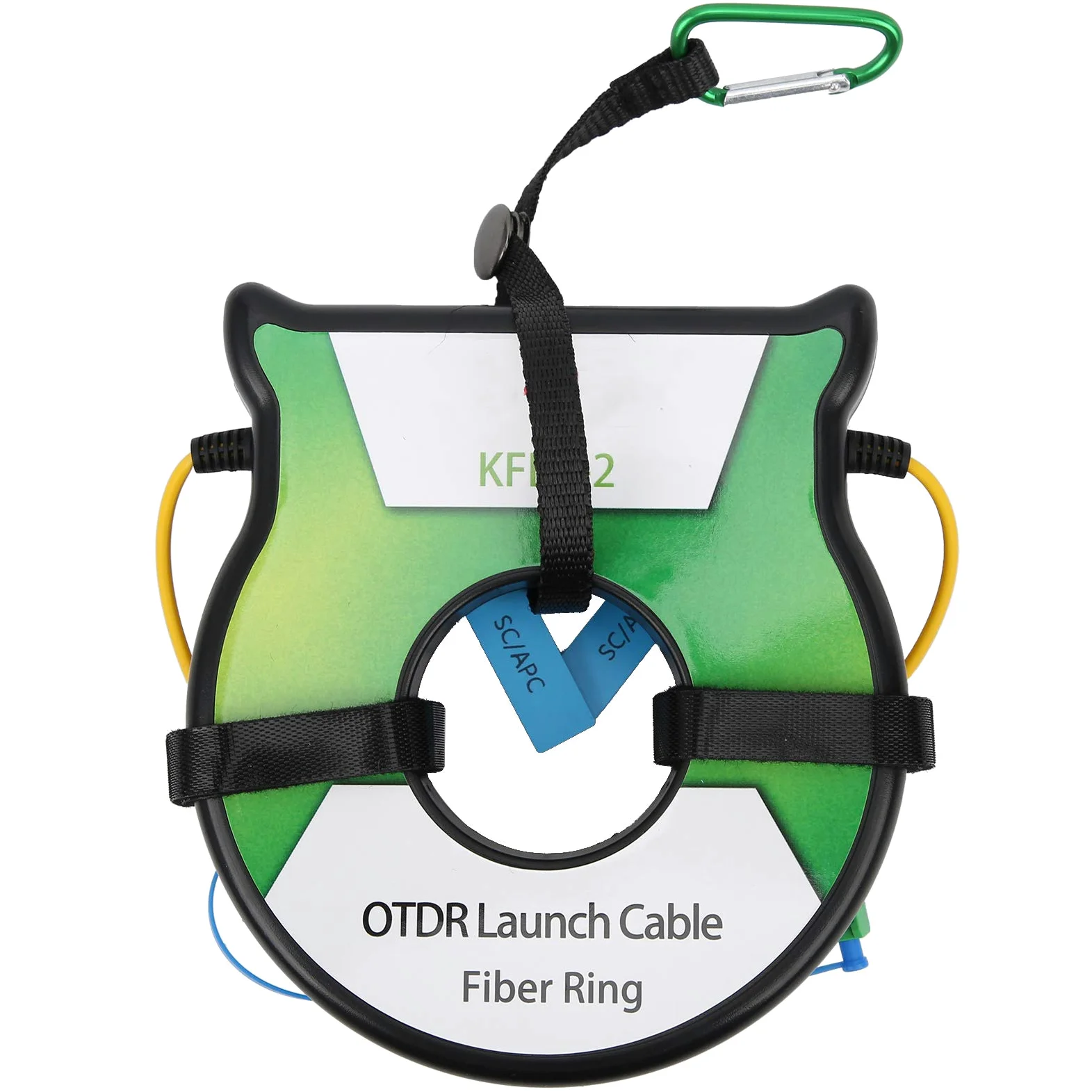 Câble de lancement de fibre OTDR 1 km, connecteur monomode 9/125 OS2 SC | Les connecteurs SC, 9/125 OS2, éliminent les zones mortes pour des tests précis.