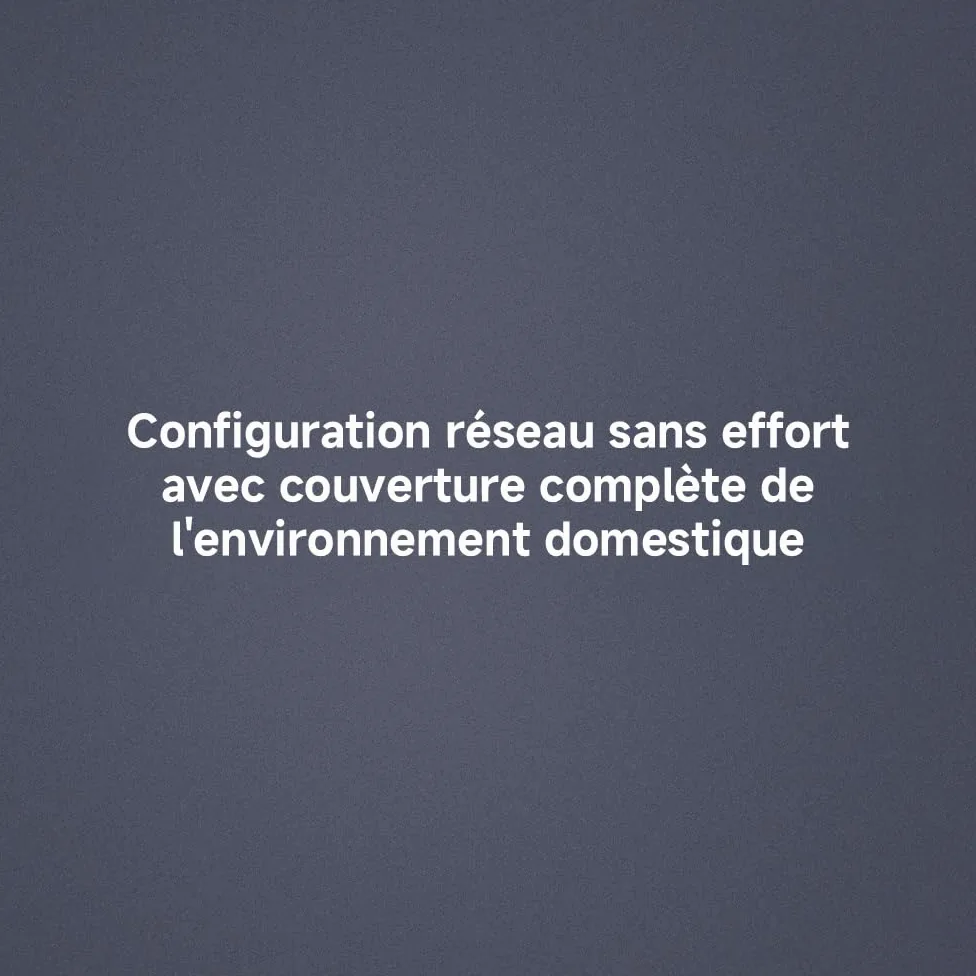 Routeur WiFi5 AC1200 - Port Gigabit, Fonction Mesh, Compatibilité Universelle
