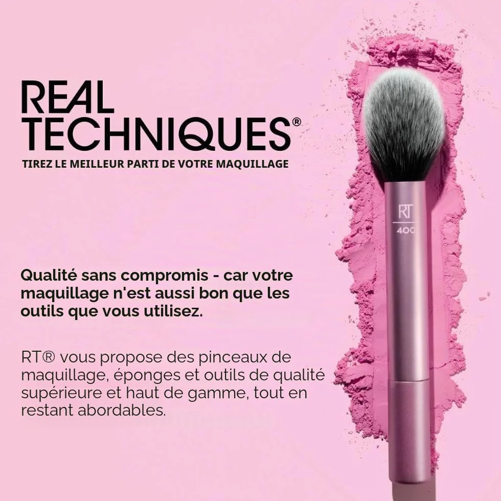 Real Techniques Palette de Nettoyage Gel Nettoyant Pinceaux Maquillage 8 Unité