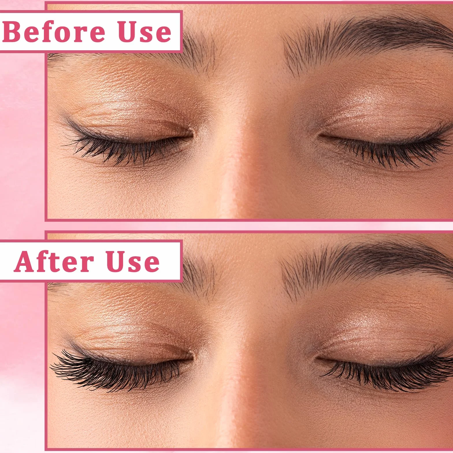 Lot de 20 brosses à cils en tube avec pinceaux de maquillage pour extensions