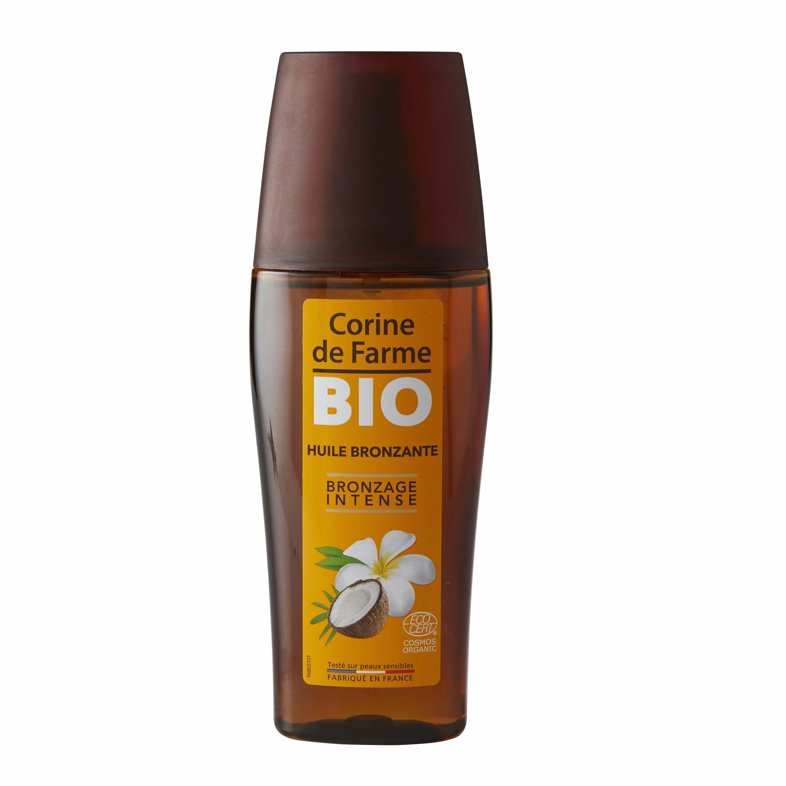 Corine de Farme Huile Ultra Bronzante Certifiée Bio Bronzage Rapide et Intense 150 ml