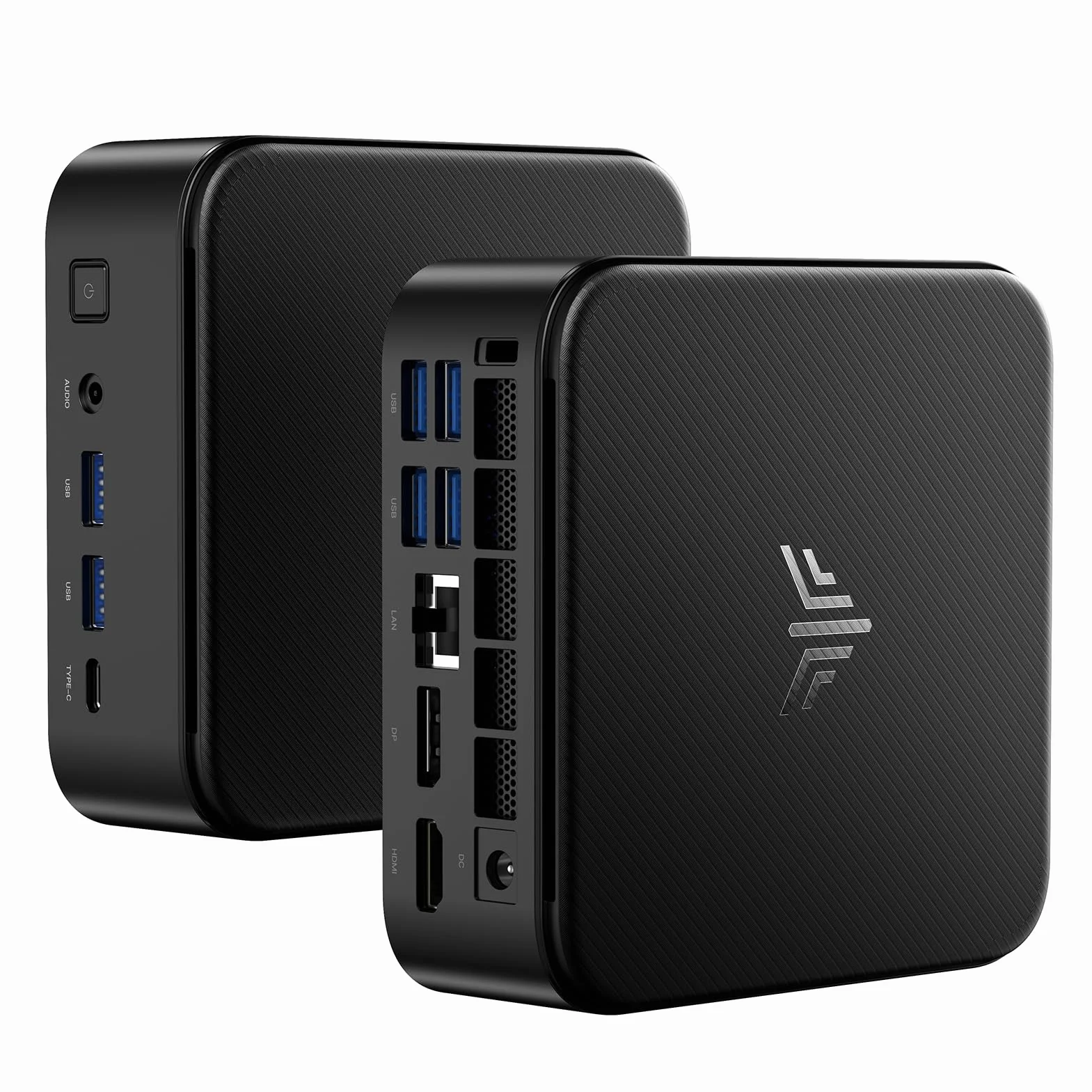 NiPoGi E3B Mini PC, ΑΜD Ryzen 5 7430U(6C/12T), 32Go(16Go*2) DDR4, 512Go SSD | Max 4.3GHz, W-11 PRO, WiFi 6 & BT 5.2, 4K Triple Display, Support VESA, Mini Ordinateur pour le Bureau, l'Étude et la Maison