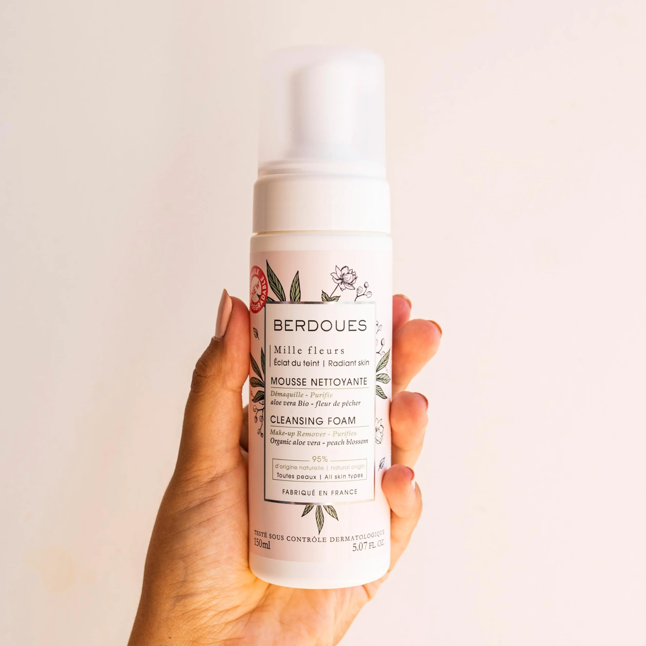 Berdoues Mille Fleurs Espuma Limpiadora Desmaquillante 150 Ml