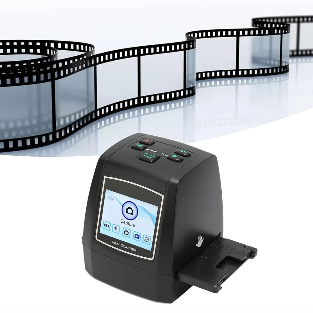 Mini Scanner De Films, Scanner De Diapositives De Film Numérique, Scanner De Photos, Convertit Les Négatifs Et Diapositives du Film 35 Mm vers des Images JPEG