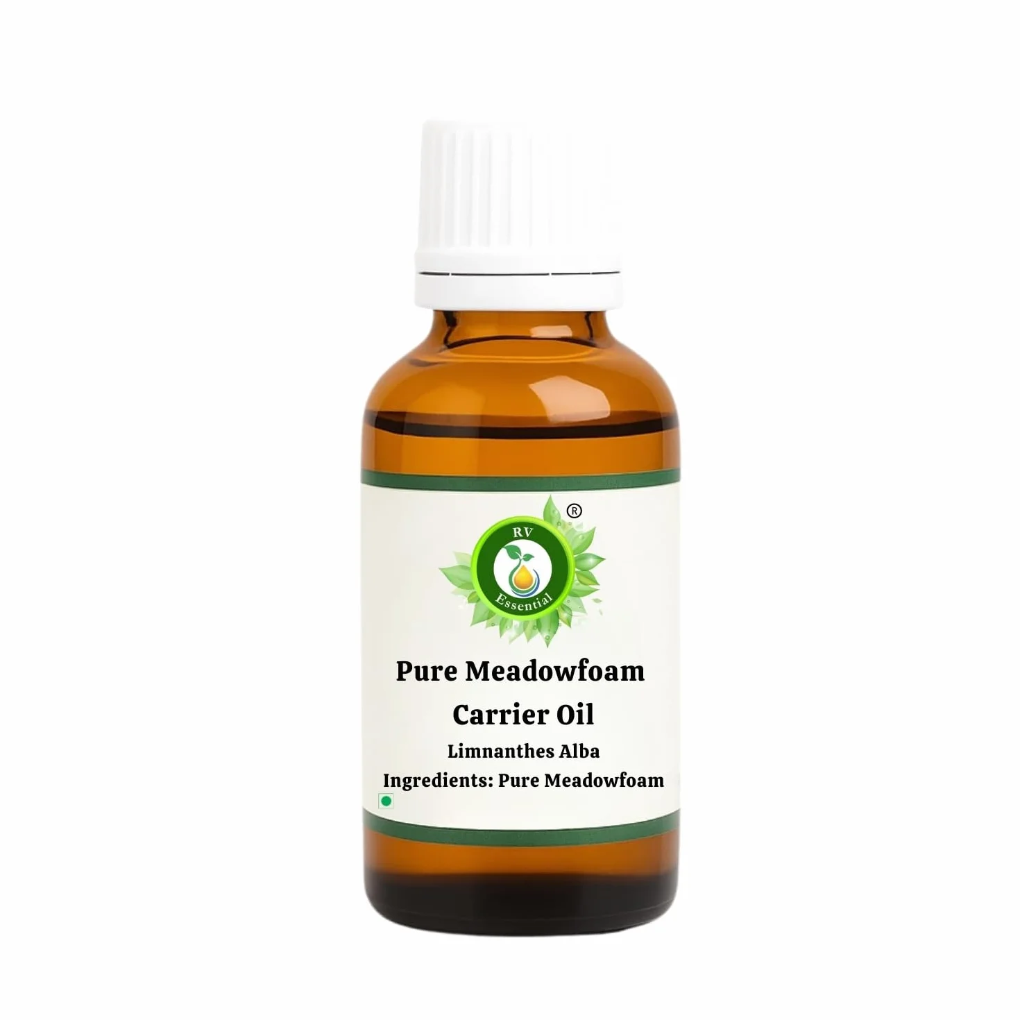 Meadowfoam Carrier Oil 100ml (3.38oz) - Limnanthes Alba Pure Naturelle Pressé à Froid