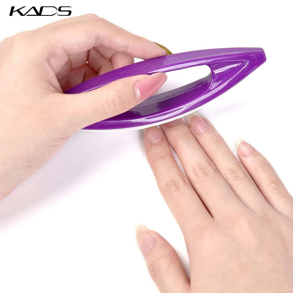 KADS Lot de 2 polissoirs à ongles en chamois pour ongles brillants
