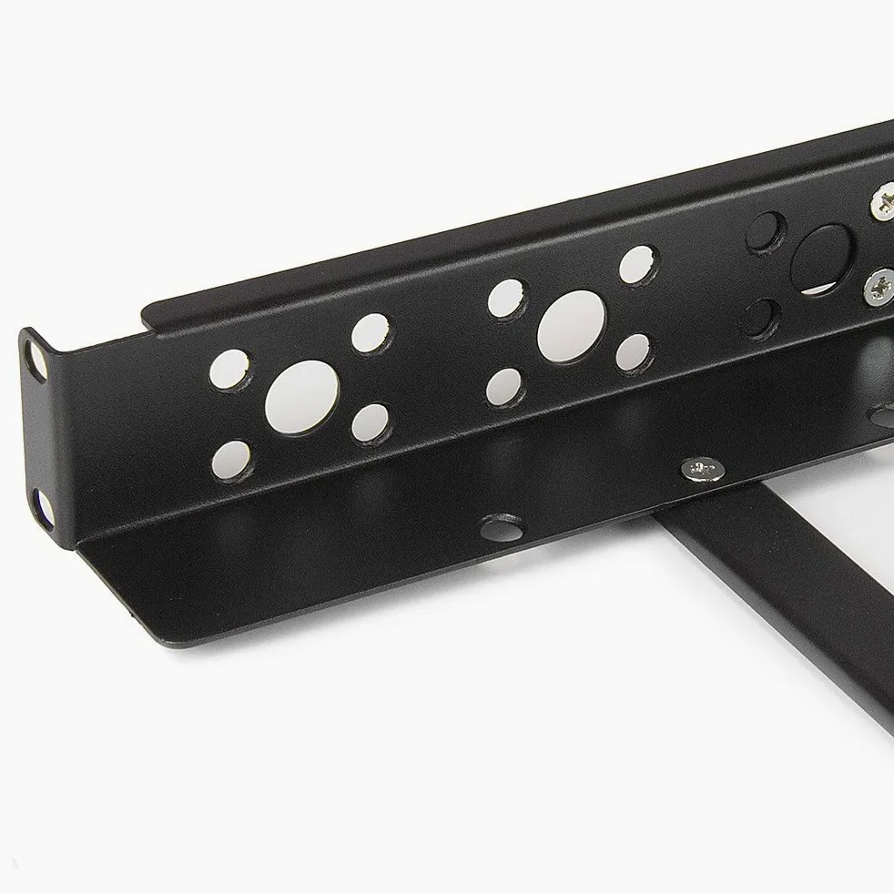 StarTech Rails Universels 1U 19", Profondeur Réglable, 25kg (UNIRAILS1U) | Rails de montage serveur, Baie informatique, Rack d'équipement, EIA-310, Acier