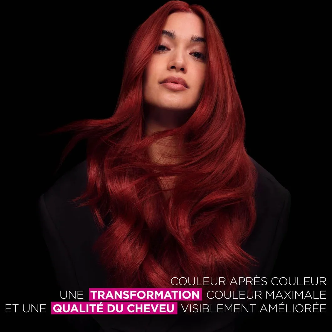 Garnier Olia Coloration Permanente Carmin Velours 4.62 Sans Ammoniaque Huiles Naturelles