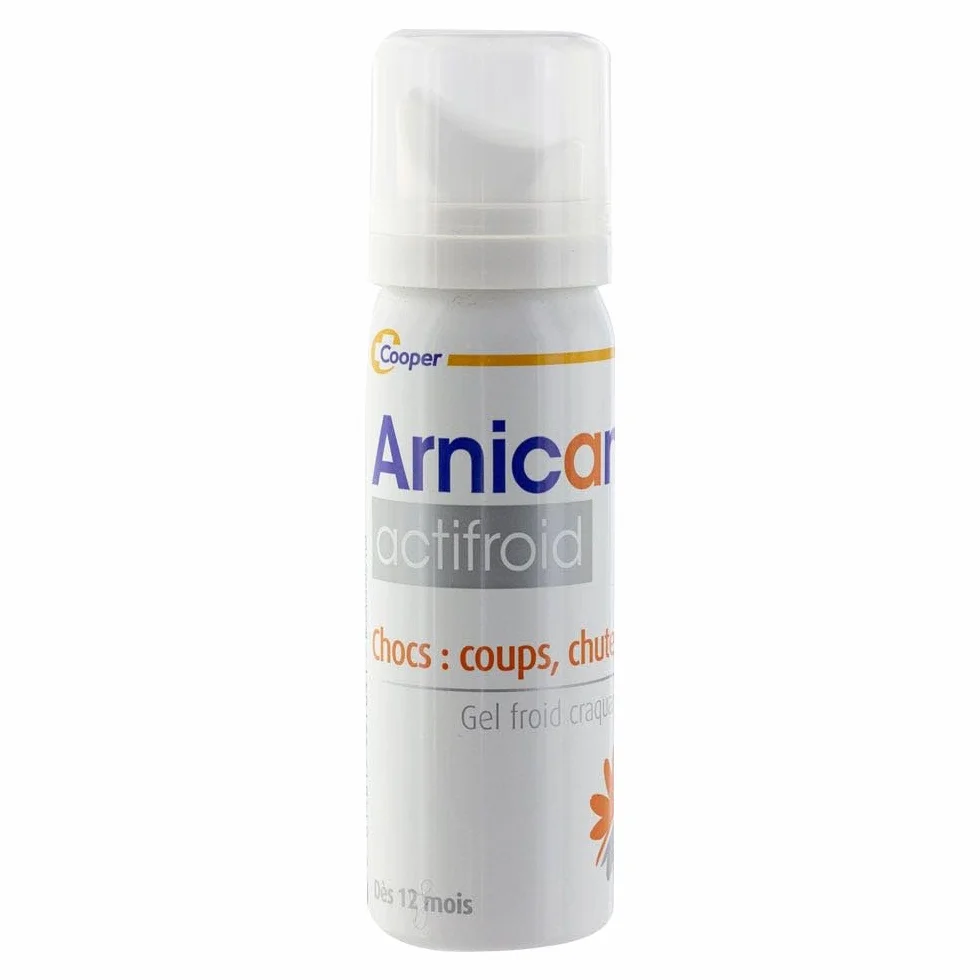 Actifroid Mousse crépitante à effet froid à base d'arnica Aérosol 50 ml