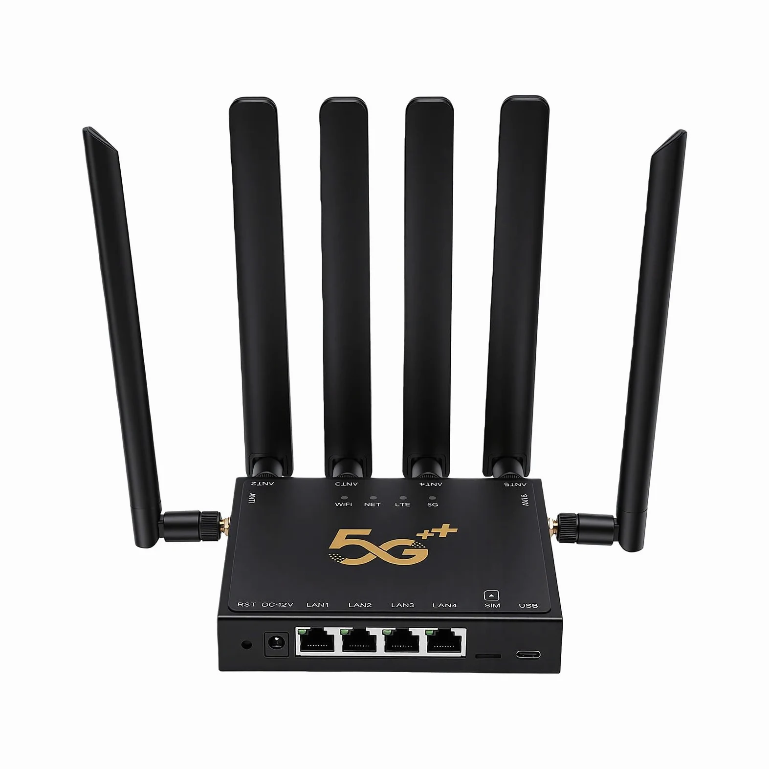 Bewinner Routeur Industriel 5G Routeur de Carte SIM sans Fil Double Bande SA NSA Verrouillage de Bande pour l'europe Asie Afrique Australie Gigabit Ethernet VPN