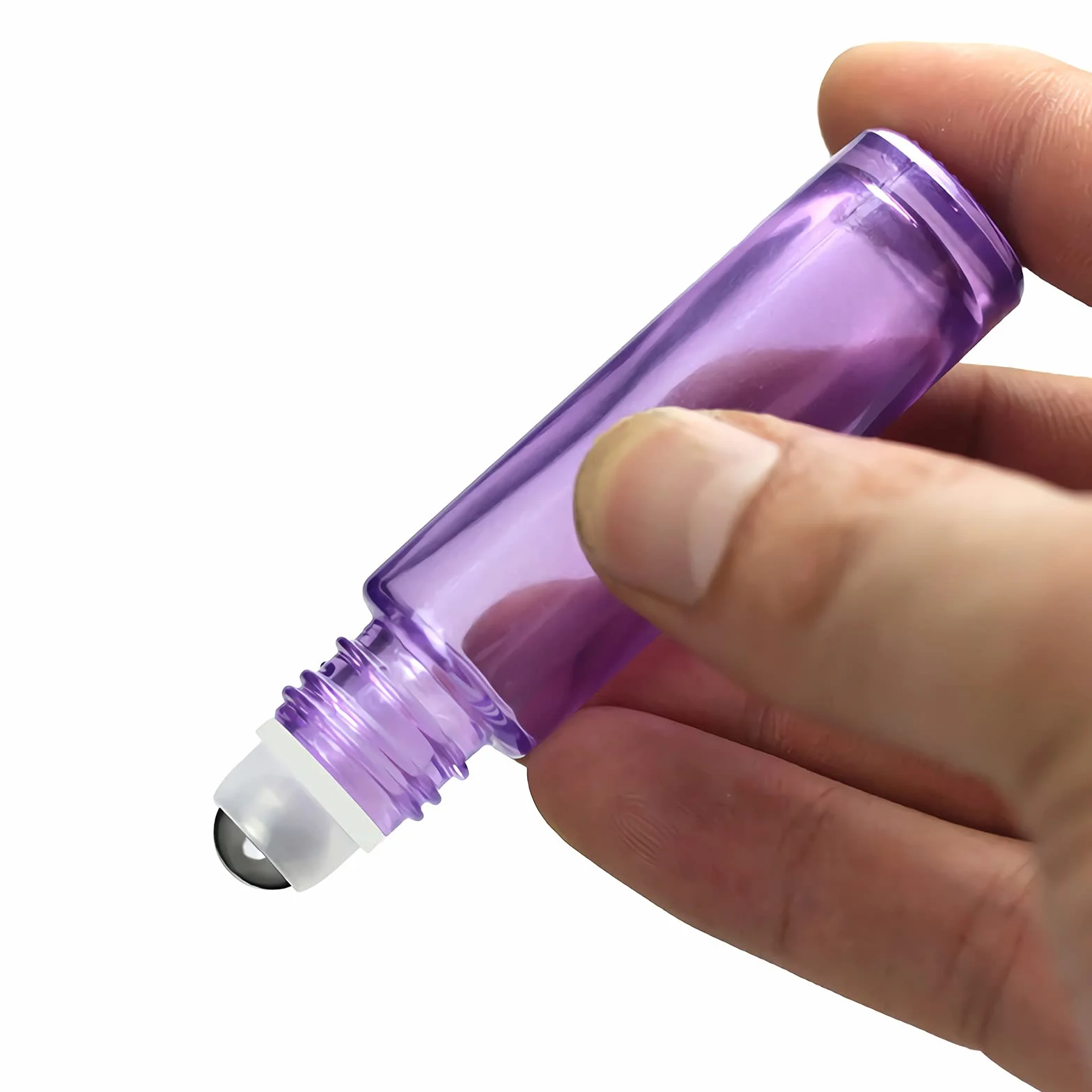 Flacons à Bille pour Huiles Essentielles 10ml, Lot de 12 Bouteilles Roll-on en Verre Mixte avec Couvercle Or et Rouleau en Acier Inoxydable