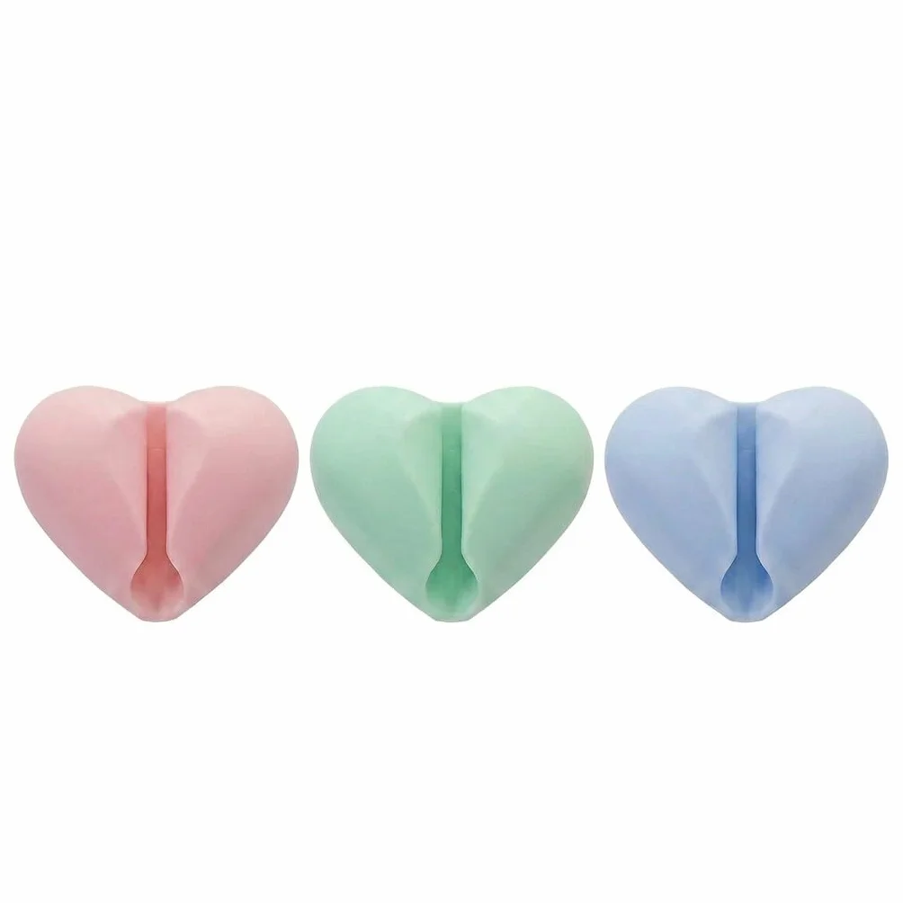 LANEIGE Support de pinceau à lèvres en silicone - Housse de protection rose bleu vert