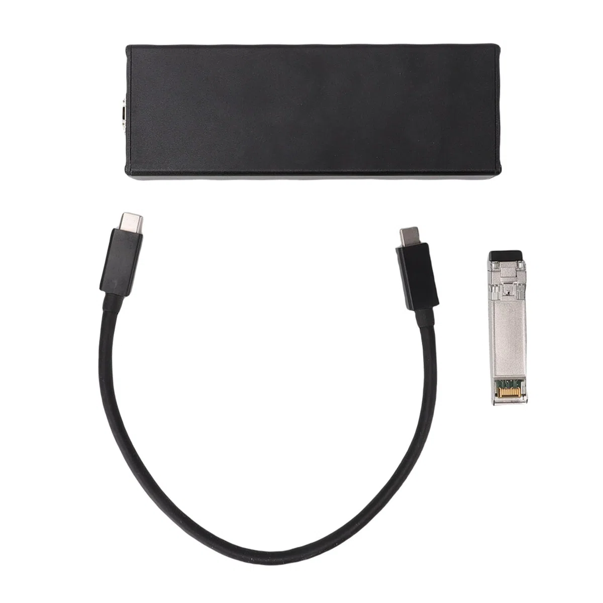Cocoarm Adaptateur Ethernet 10G, Carte Réseau Plug and Play USB4 10Gbps en Alliage d'aluminium pour Les Jeux et Les Transferts de Fichiers à Grande Vitesse