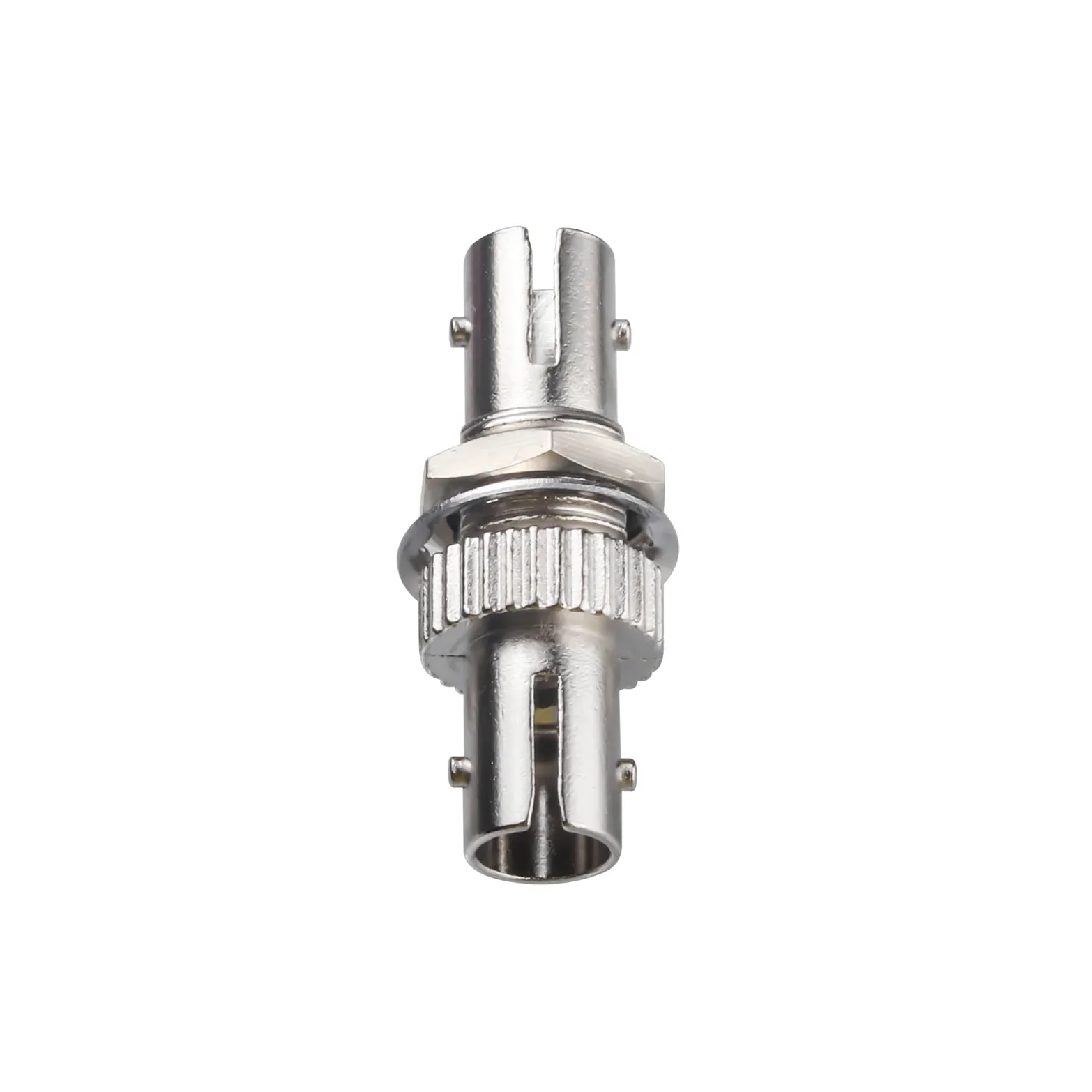 Lot de 50 coupleurs de fibre optique ST vers ST - Simplex monomode multimode - Capuchon jaune