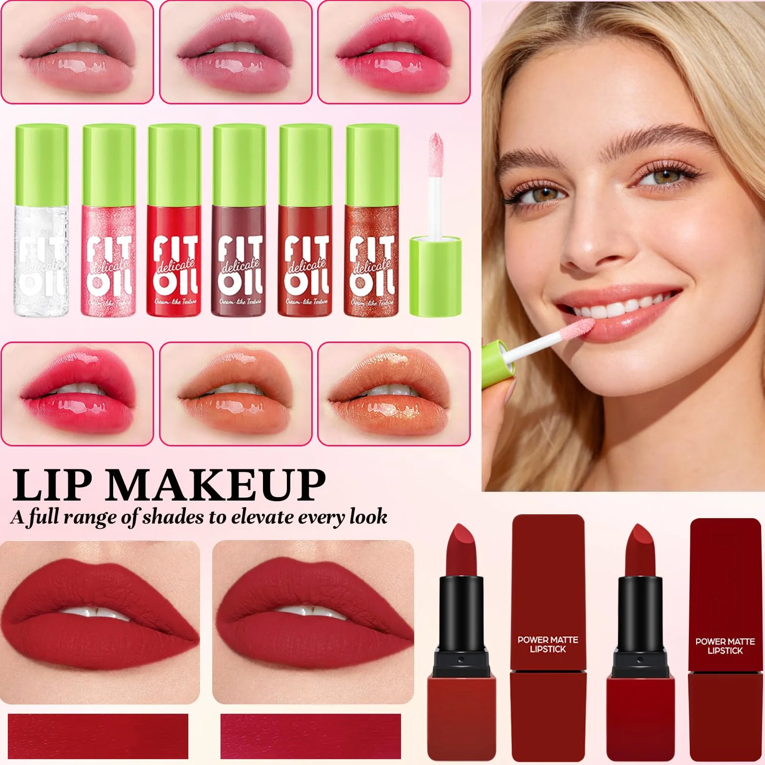 Coffret Maquillage Femme Kit Complet Ombres Paupière Fond de Teint Correcteur Blush Rouge à Lèvre Mascara Eyeliner Pinceaux