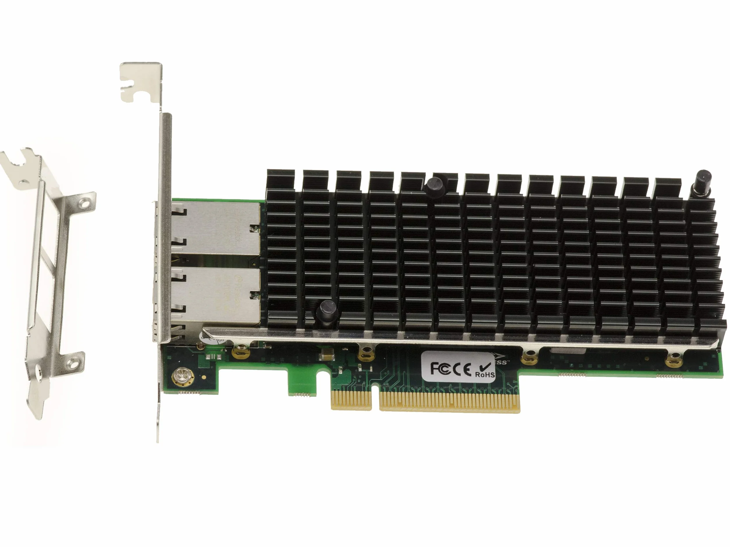 KALEA-INFORMATIQUE Carte réseau PCIe Dual 10G RJ45 X540 | Carte réseau PCIe double port 10G RJ45 Intel X540