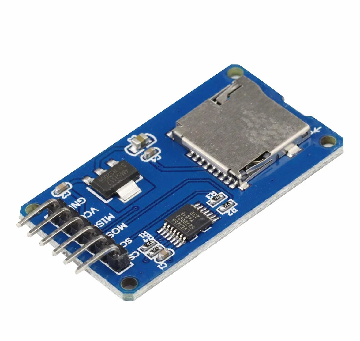 Lot de 10 Modules Carte Micro SD TF Lecture Écriture SPI Interface Driver Board pour Arduino