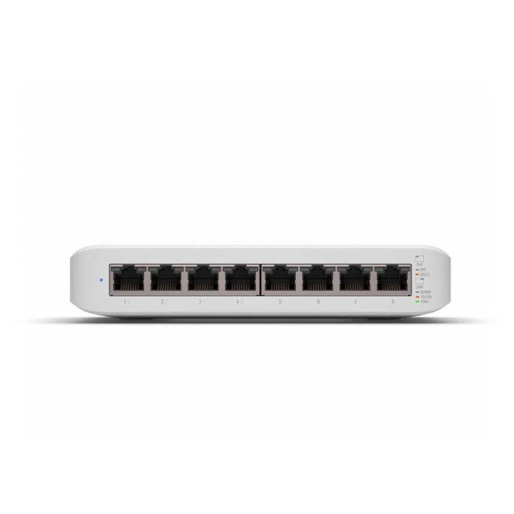 Commutateur Ubiquiti Usw-Lite-8-Poe Unifi Switch Lite-8