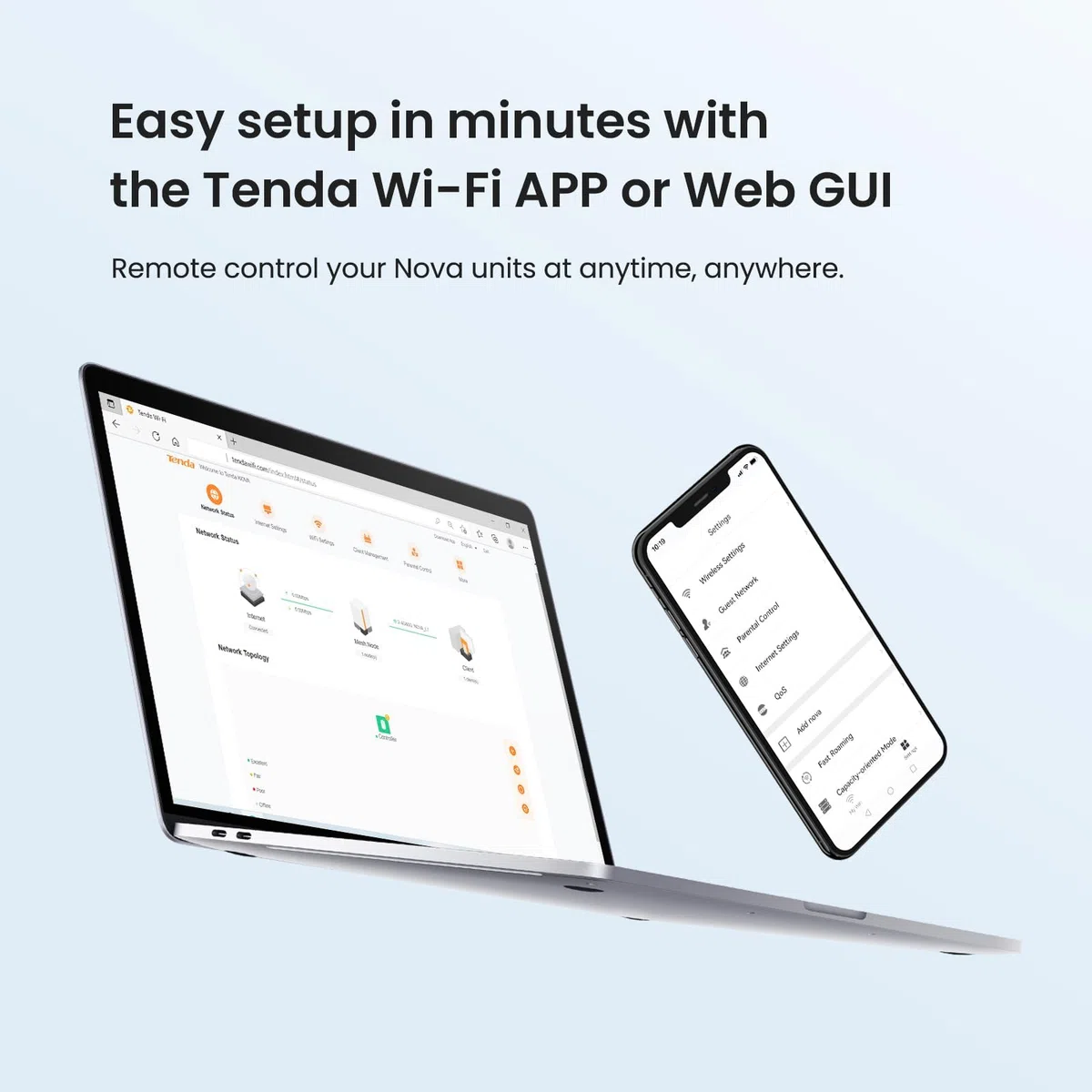 Tenda EX3 3-Pack AX1500 System Mesh Wi-FI 6 (trzypak)