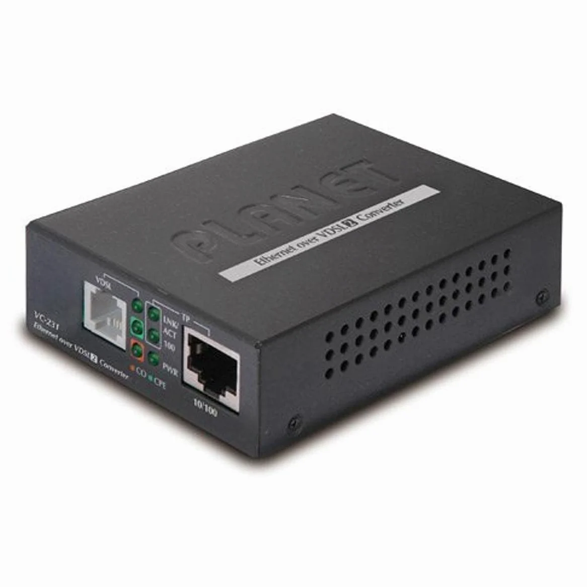 Planet VC-231 100Mbit/s convertisseur multimédia de réseau