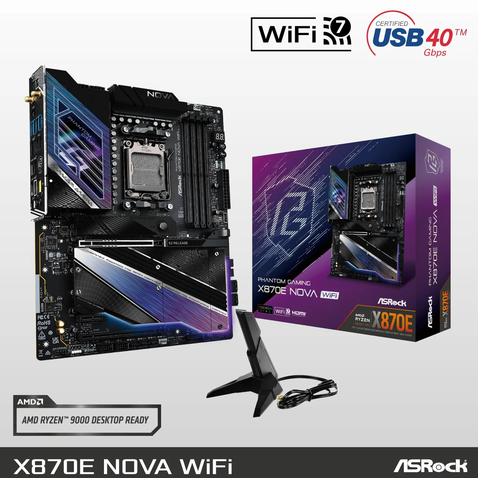 ASRock X870E Nova WiFi
