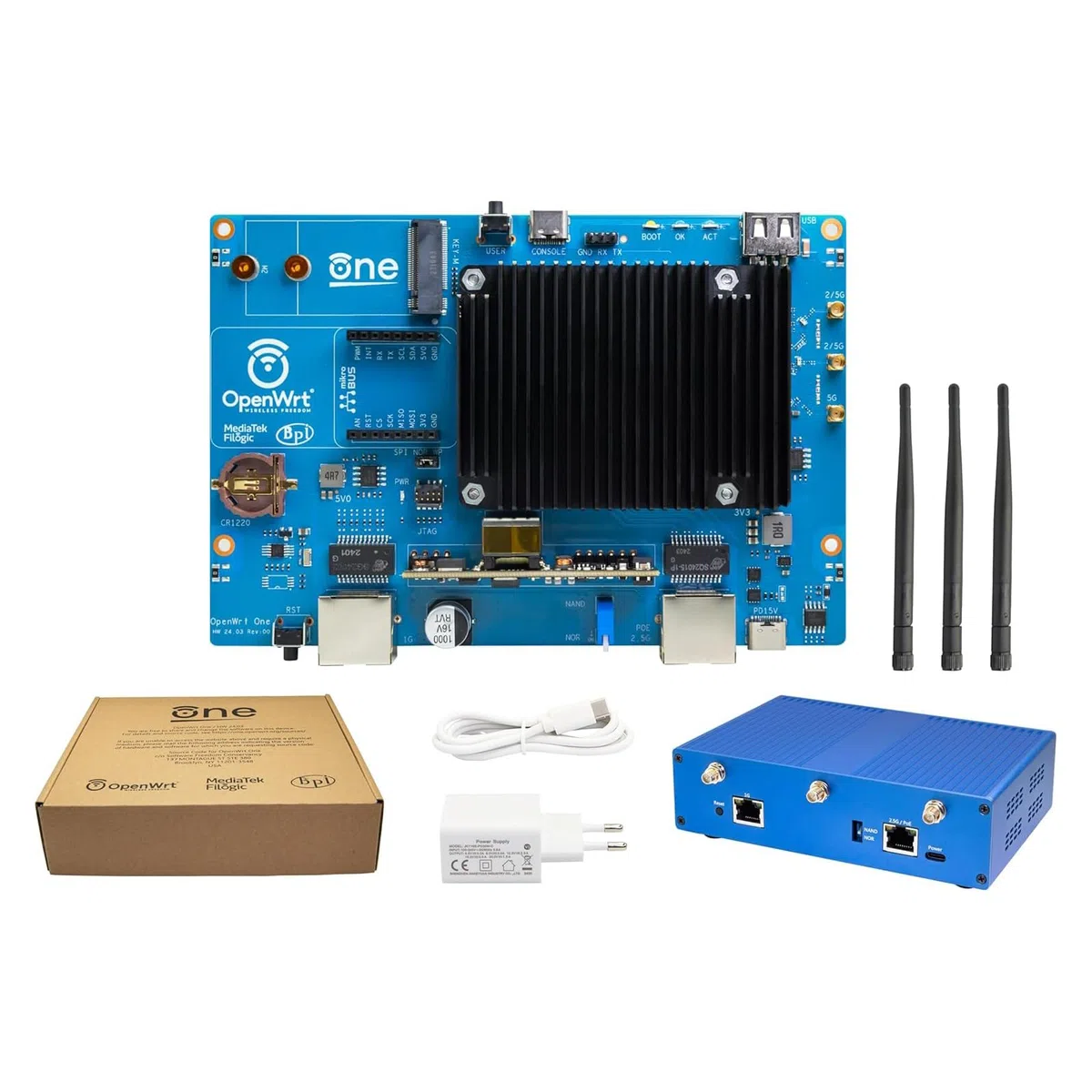 WayPonDEV Banana Pi OpenWrt One Routeur réseau double bande sans fil