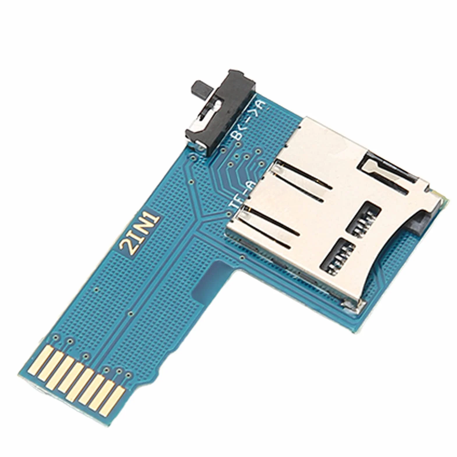 Jectse Module de Protection des Cartes de Stockage Double Commutateur pour 3B+ 3B 2B B+ Amateurs de Bricolage