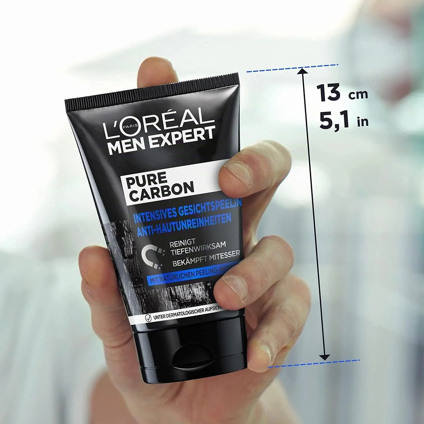 L'Oréal Paris Men Expert Peeling Visage au Carbone Pur Anti-Imperfections 100 ml