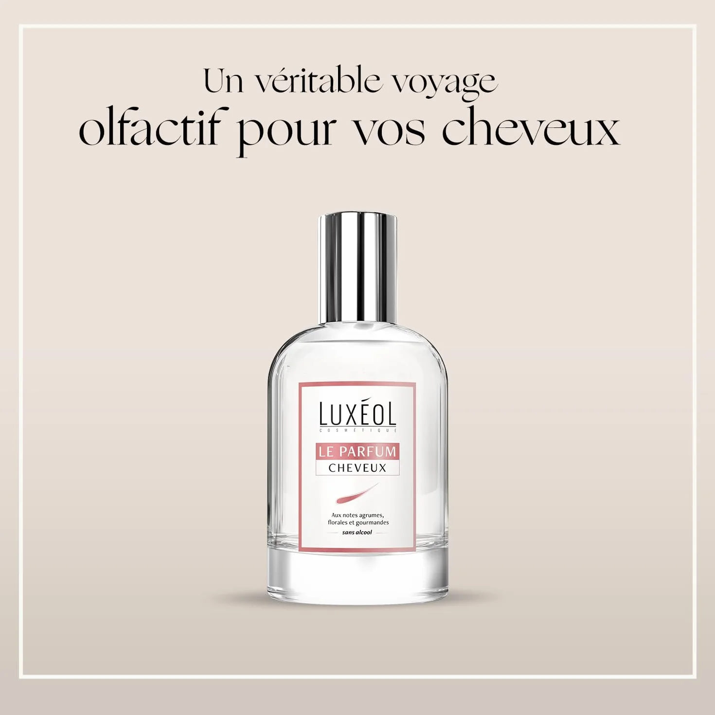 LUXÉOL Le Parfum Cheveux Aux Notes Fruitées Florales Gourmandes Formule Sans Alcool Fabriqué En France 50 ml