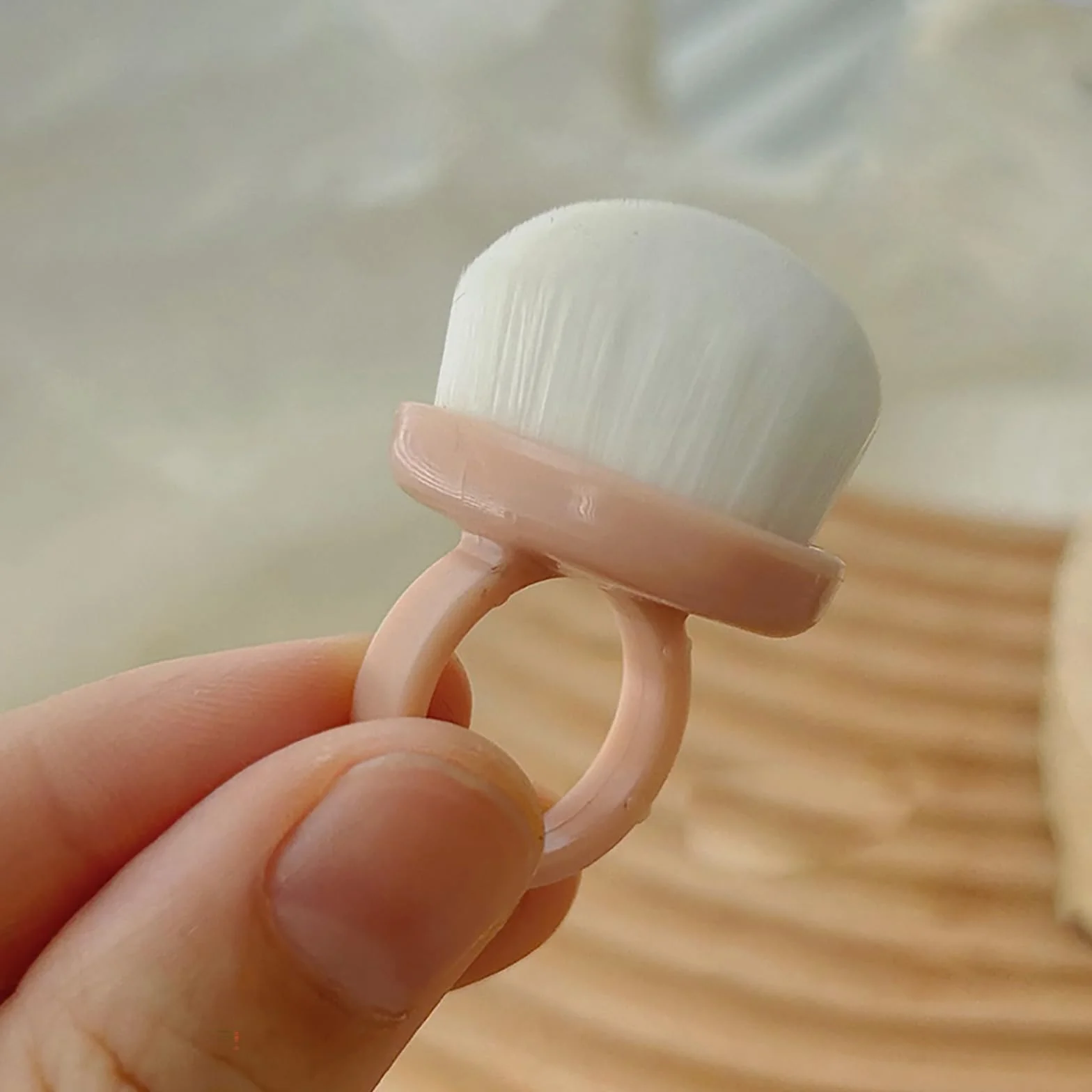 Lot de 5 pinceaux à poussière pour ongles - Pinceau de manucure