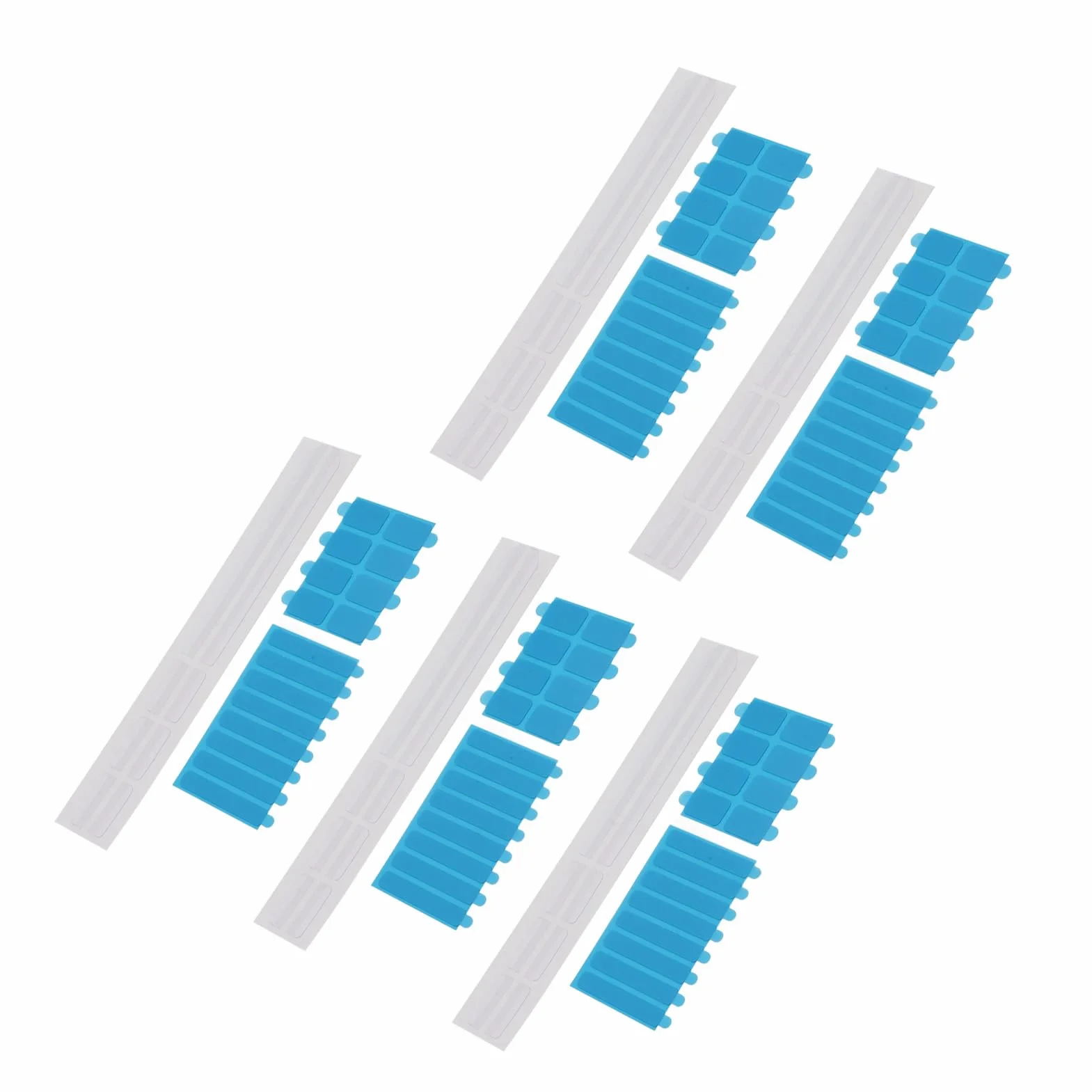 SEAFRONT Filtre de confidentialité pour Ordinateur Portable, 5 Ensembles avec Bandes Adhésives et Onglets de Support Coulissants