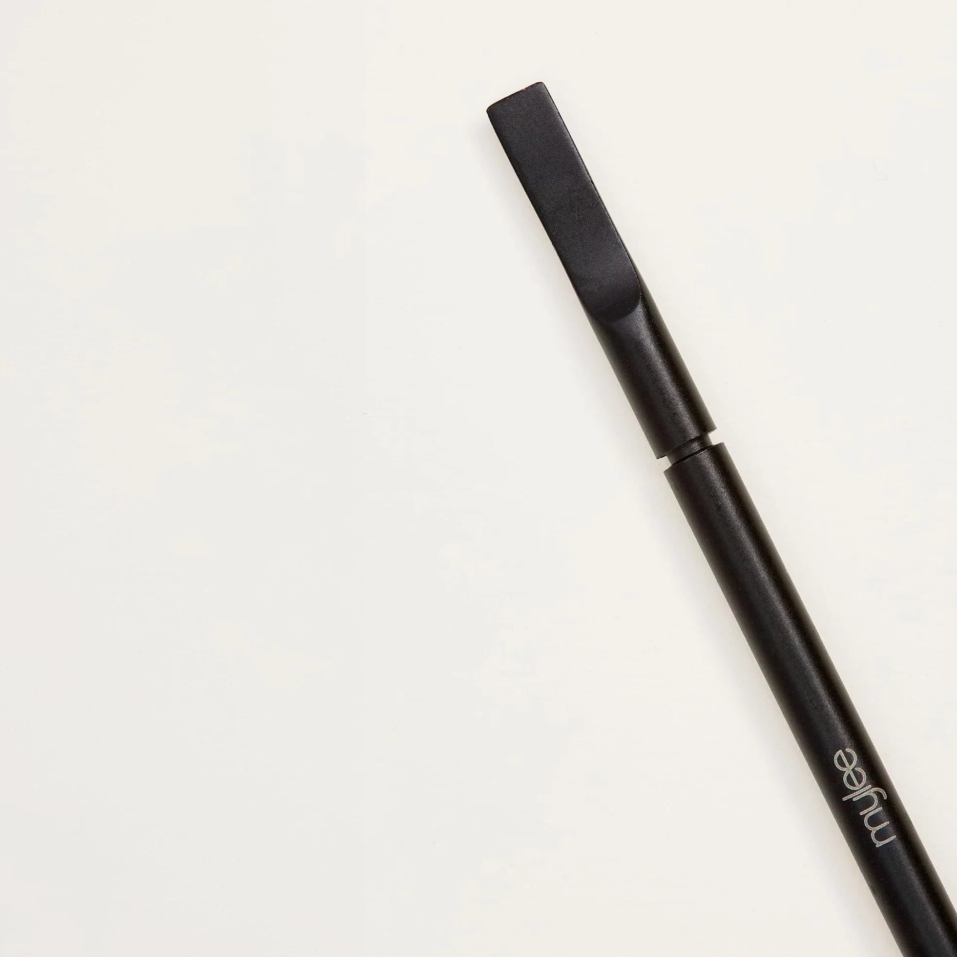 Mylee Repousse-cuticules professionnel acier inoxydable noir mat double extrémité