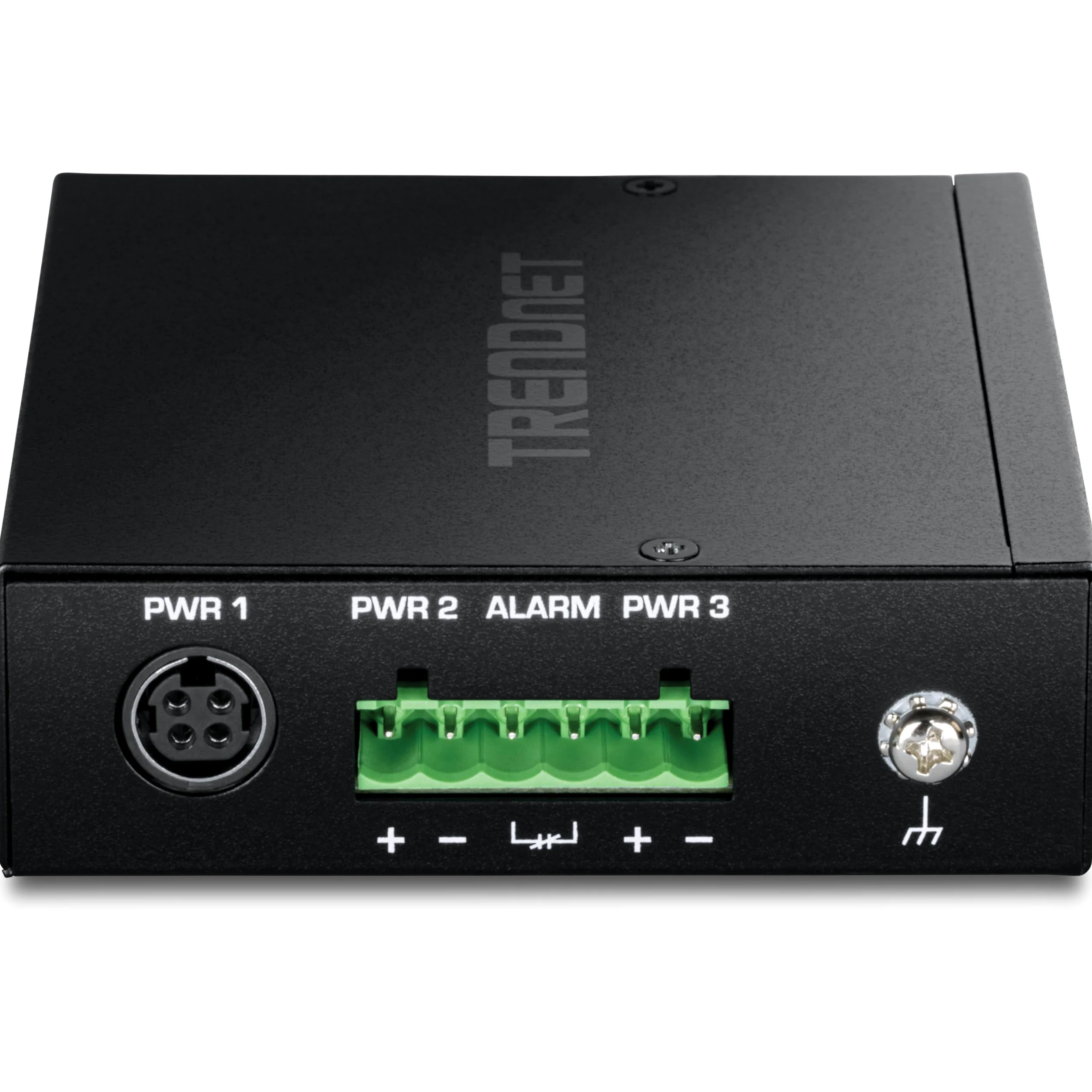 TRENDnet, TI-PF11SFP, Convertisseur de média Industriel SFP vers Gigabit PoE+, boîtier classé IP30, Plage de température de Fonctionnement -40°–75 °C à (-40° – 167 °F)