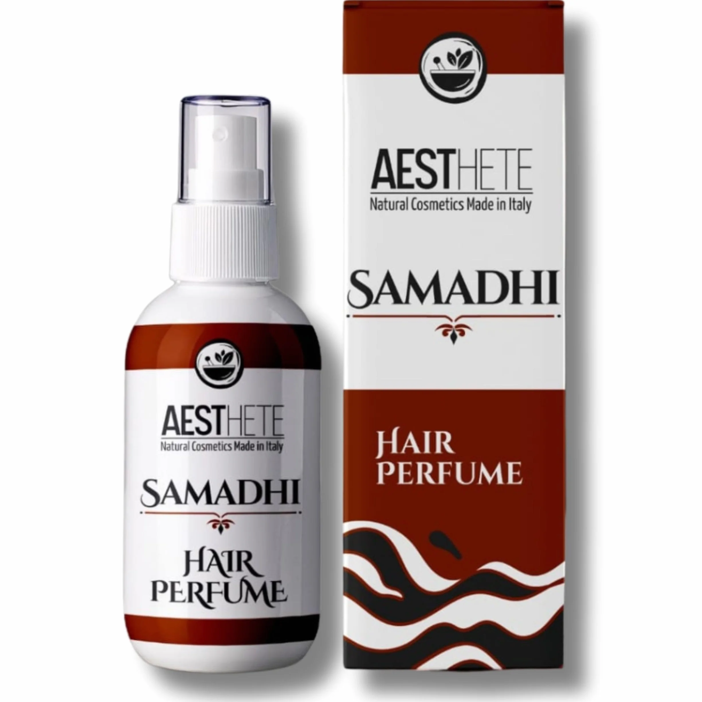 Aesthete Parfum Cheveux 50ml Jasmin Cèdre Vanille Sans Alcool Made In Italy