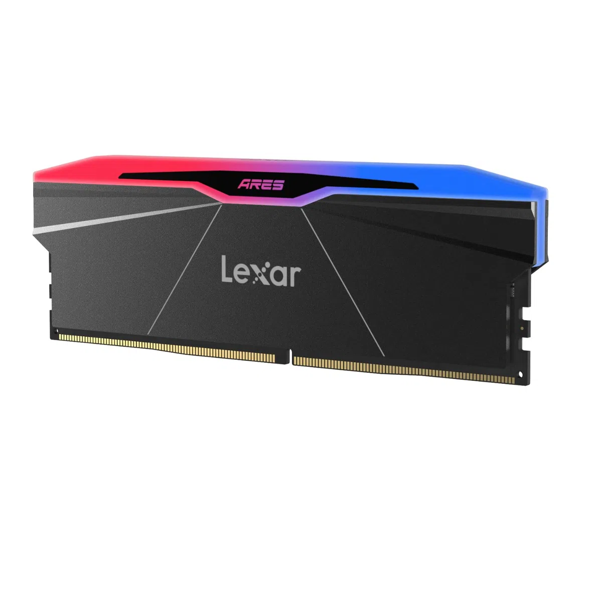 Lexar RGB DDR5 RAM 1x24 Go 6000MHz CL28, Mémoire de bureau UDIMM 288 broches, Mémoire de PC de jeu haute performance pour AMD EXPO, IA, DRAM Empowered by SK hynix, CL28-36-36-68, 1,4V