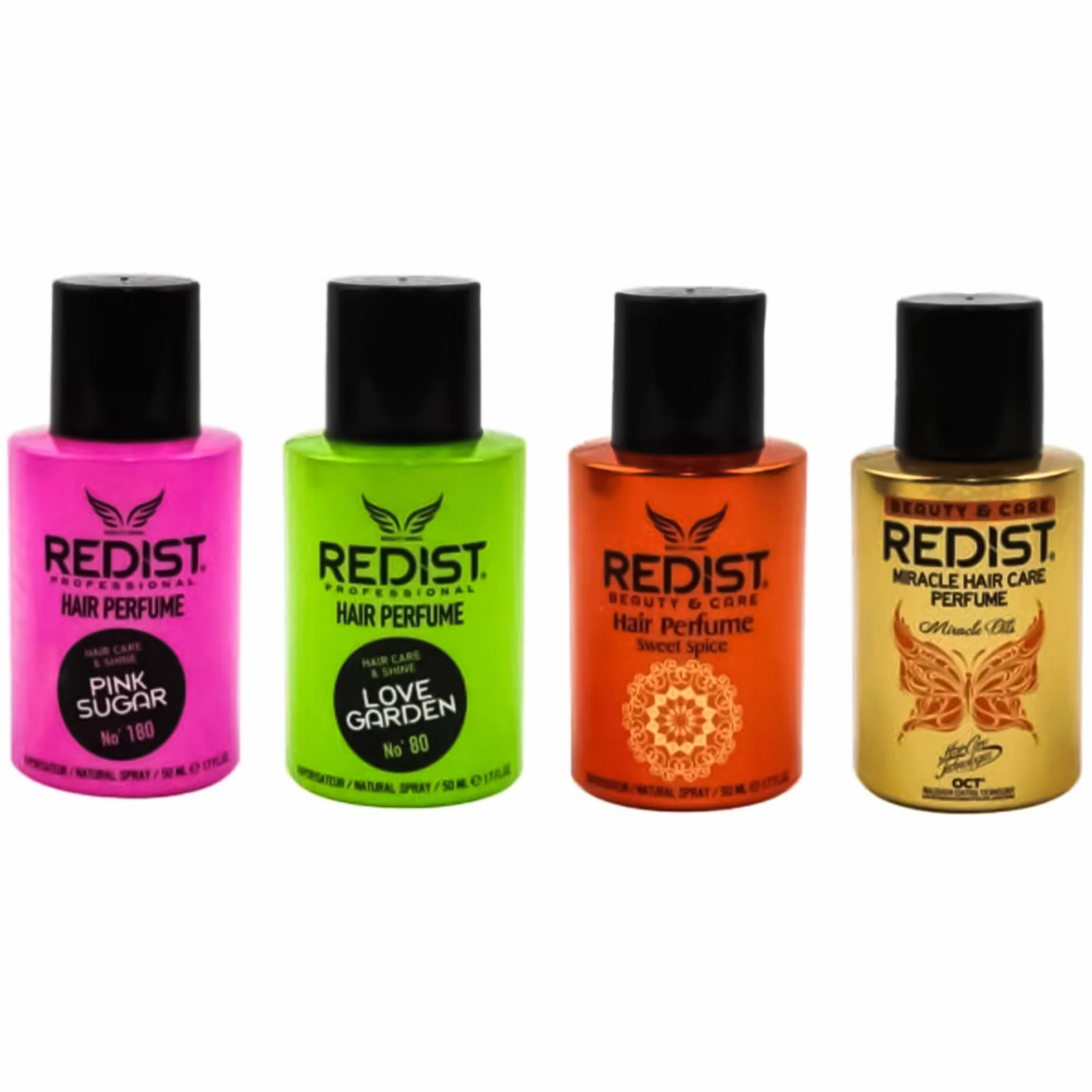 Redist Hair Perfume Love Garden No.80 – Parfum pour cheveux pour femme – Spray 50 ml – Neutralise les odeurs – Longue durée