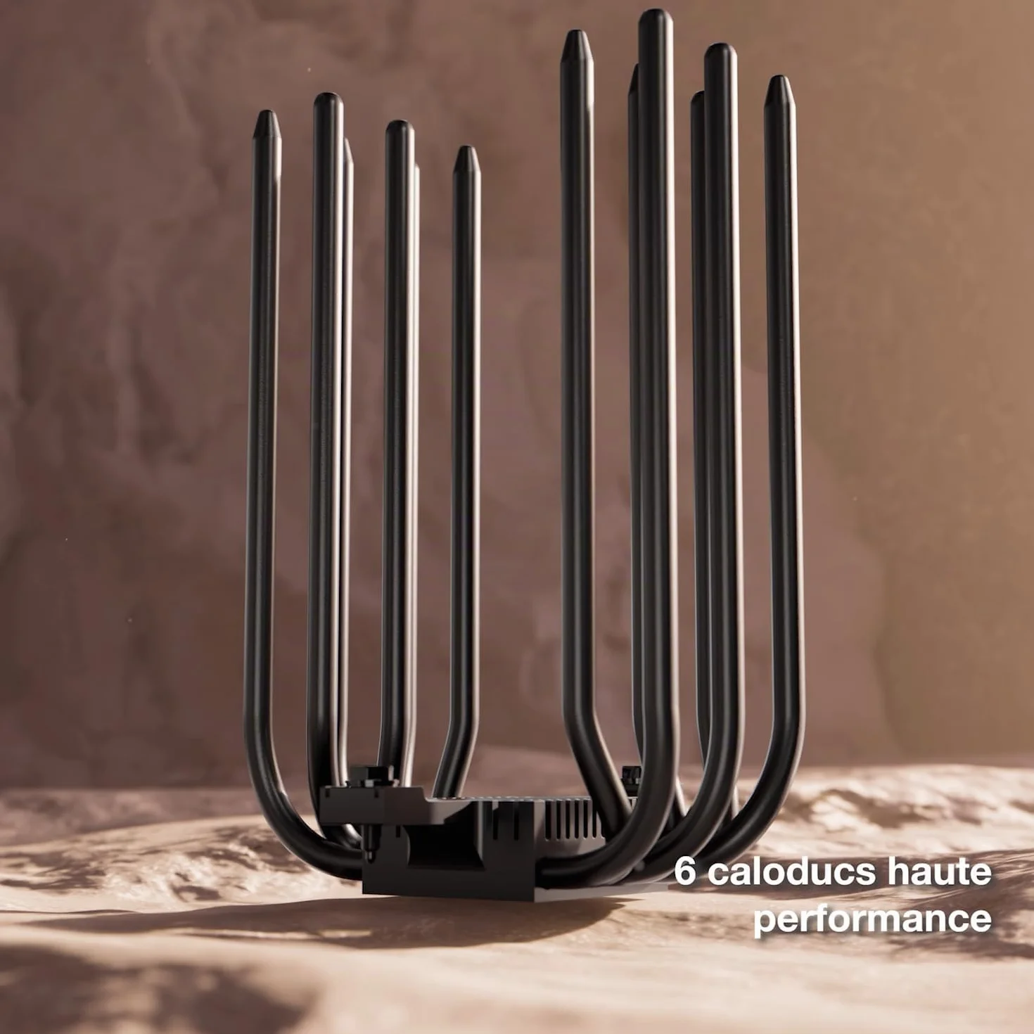 be quiet! Dark Rock 5 ventirad 6 caloducs ventilateur Silent Wings 4 120 mm PWM BK035