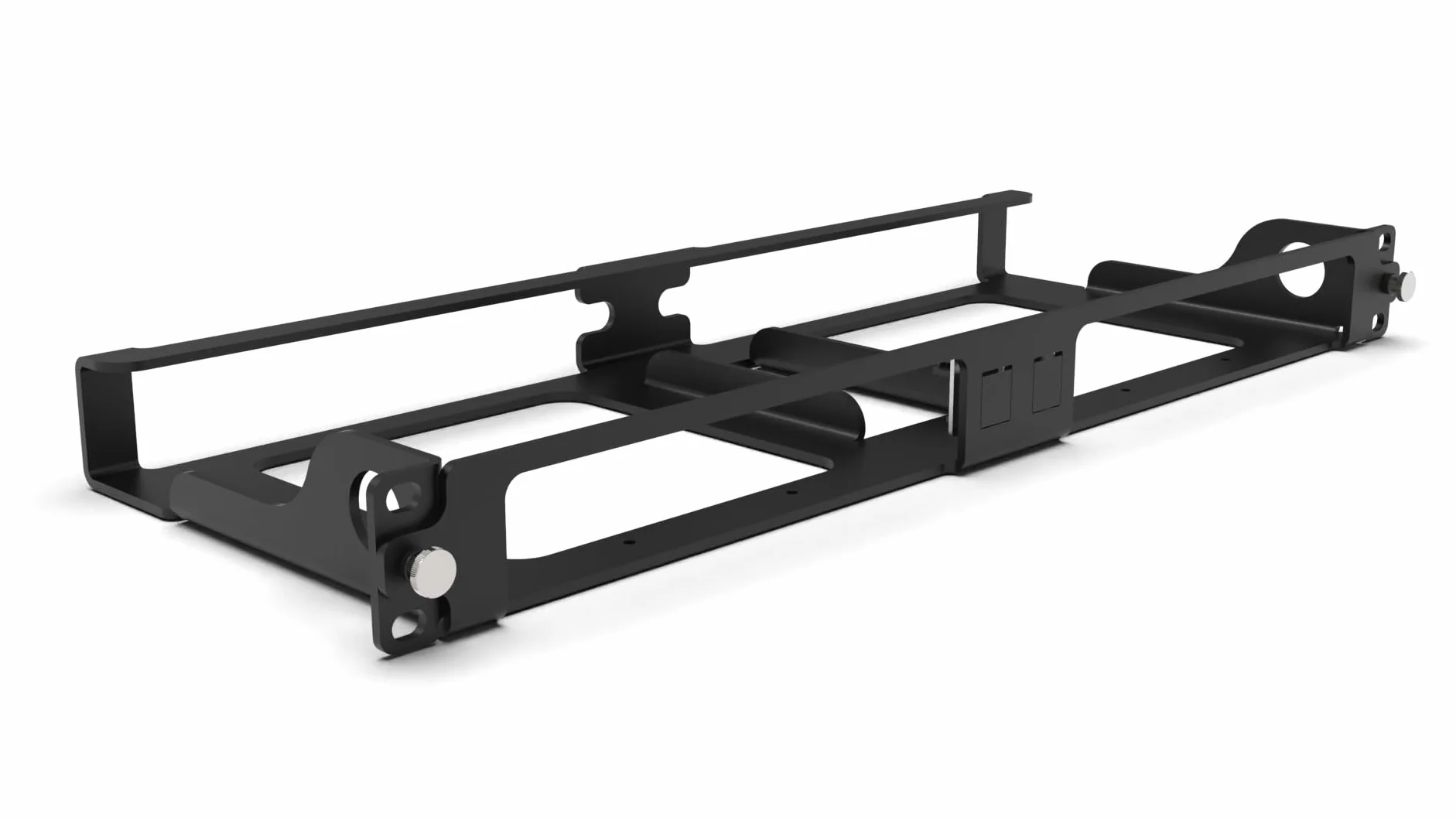 Support rack 1U 19" pour 2 HP mini