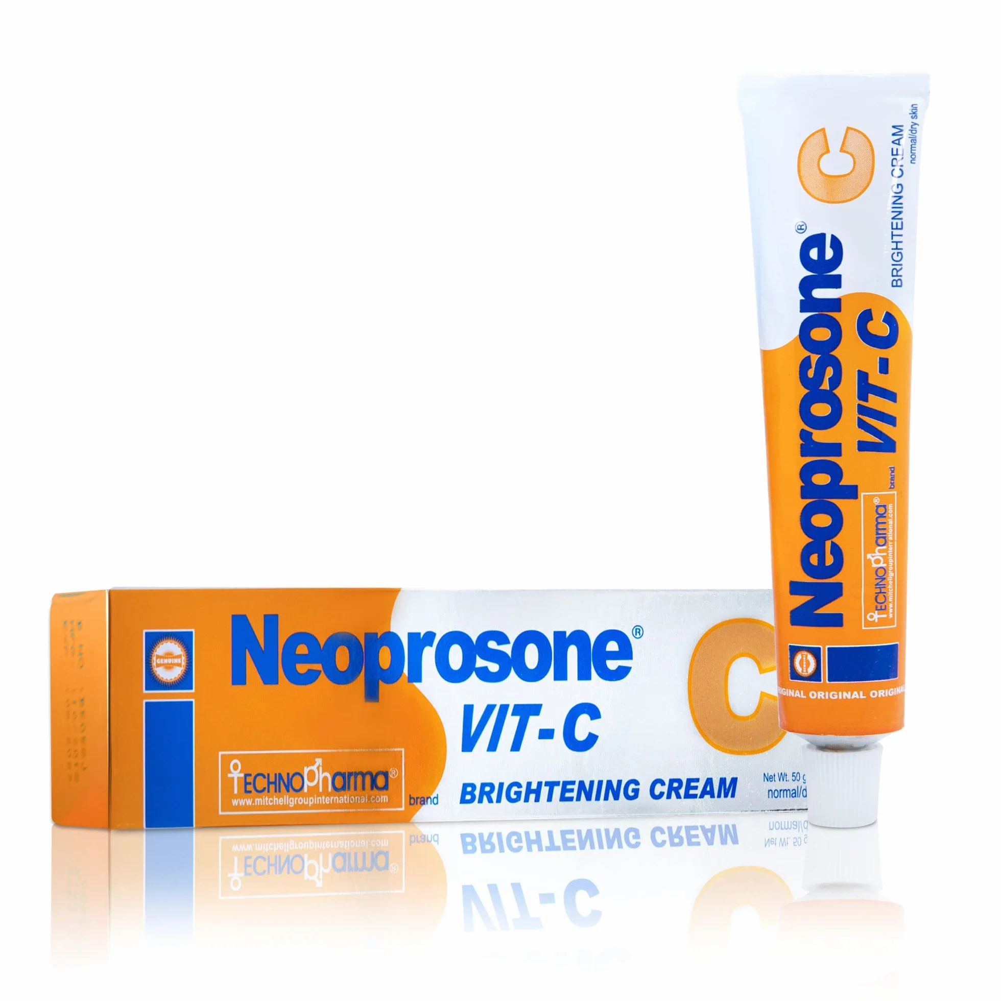 Neoprosone Crème Éclaircissante 50g Anti-Taches Sombres Visage Aisselles Coudes Genoux Cou