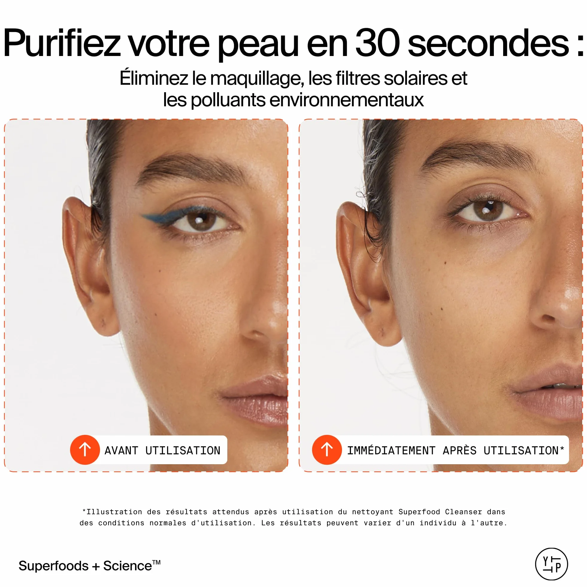 Youth To The People Superfood Cleanser Nettoyant Visage Enrichi en Chou Kale Thé Vert Épinards pH Équilibré 59 ml