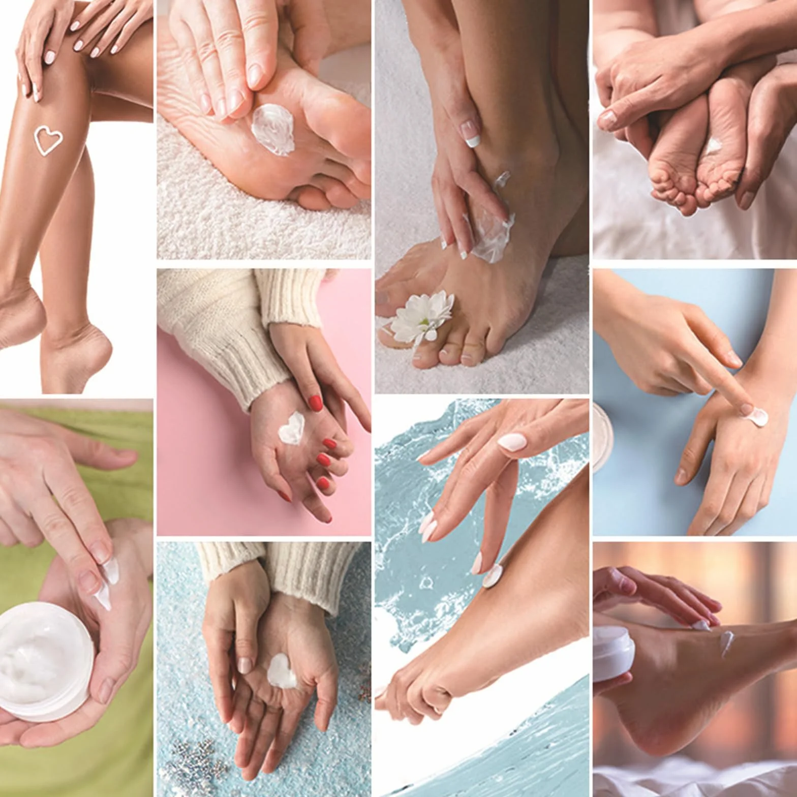 Crème à l'Urée 40% pour les Pieds, Réparatrice Hydratante Peau Sèche Craquelée, 150g