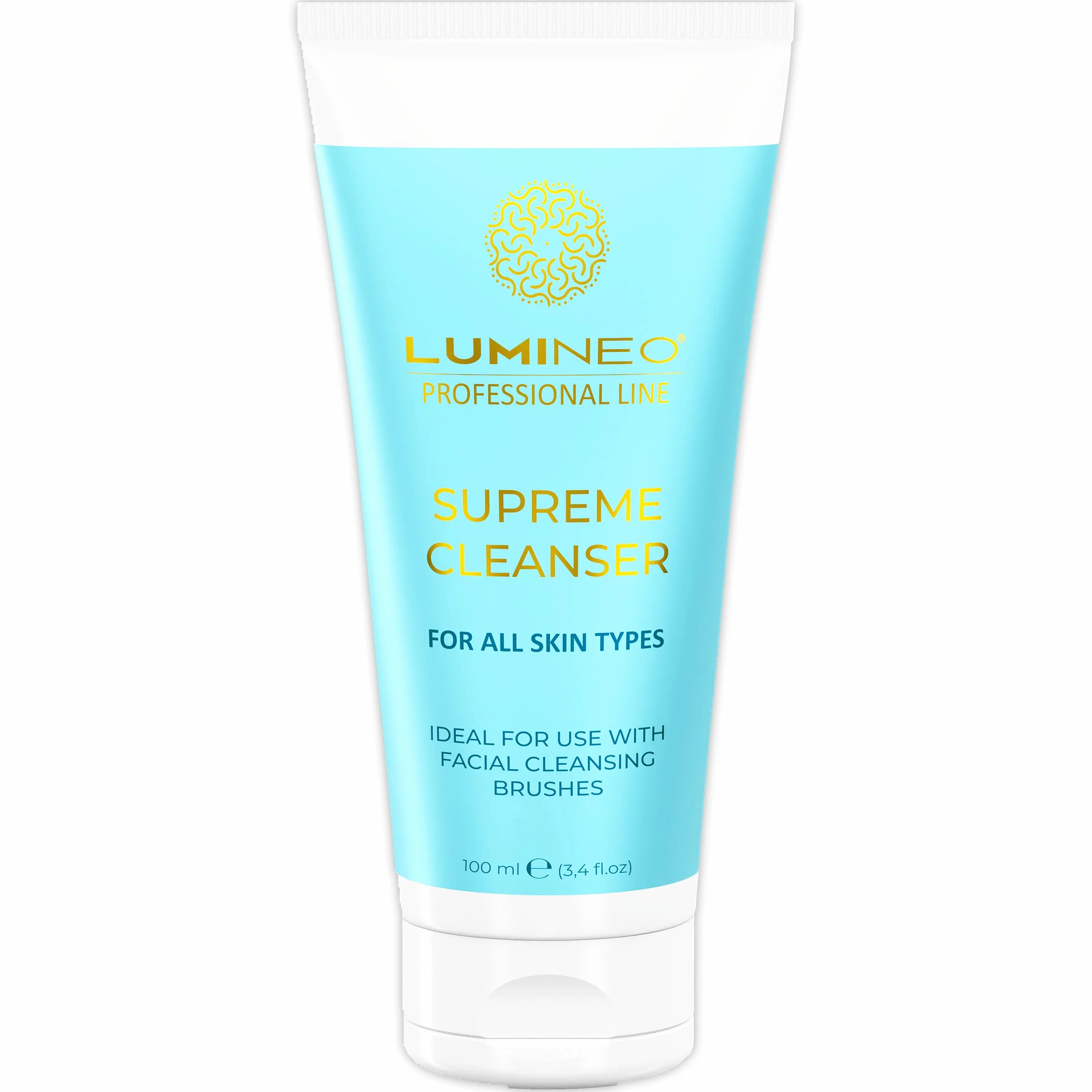 Lumineo Gel nettoyant pour le visage démaquillant pour brosses électriques