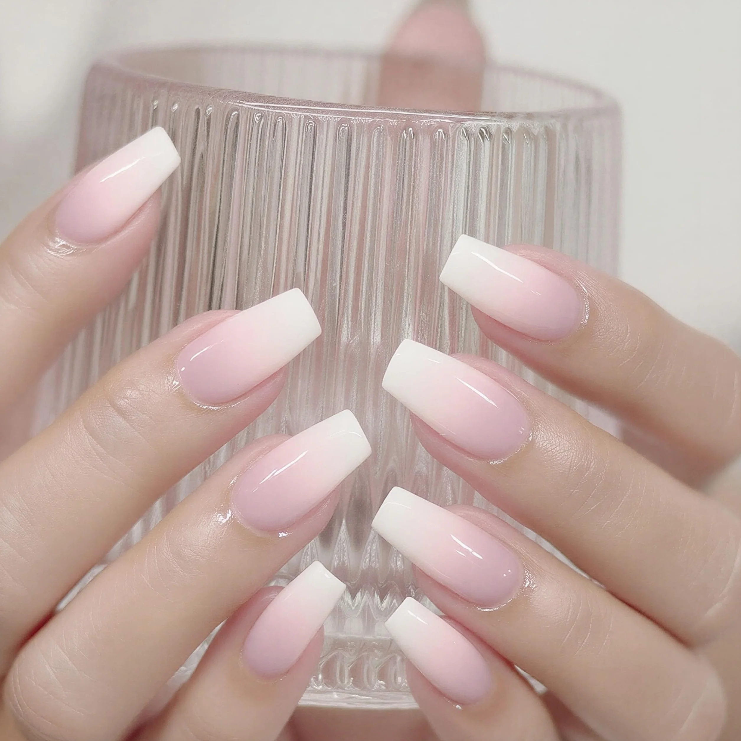 Glam'Up Paris Kit Éponges Pince Effet Dégradés Baby Boomer Nail Art 100 Pièces