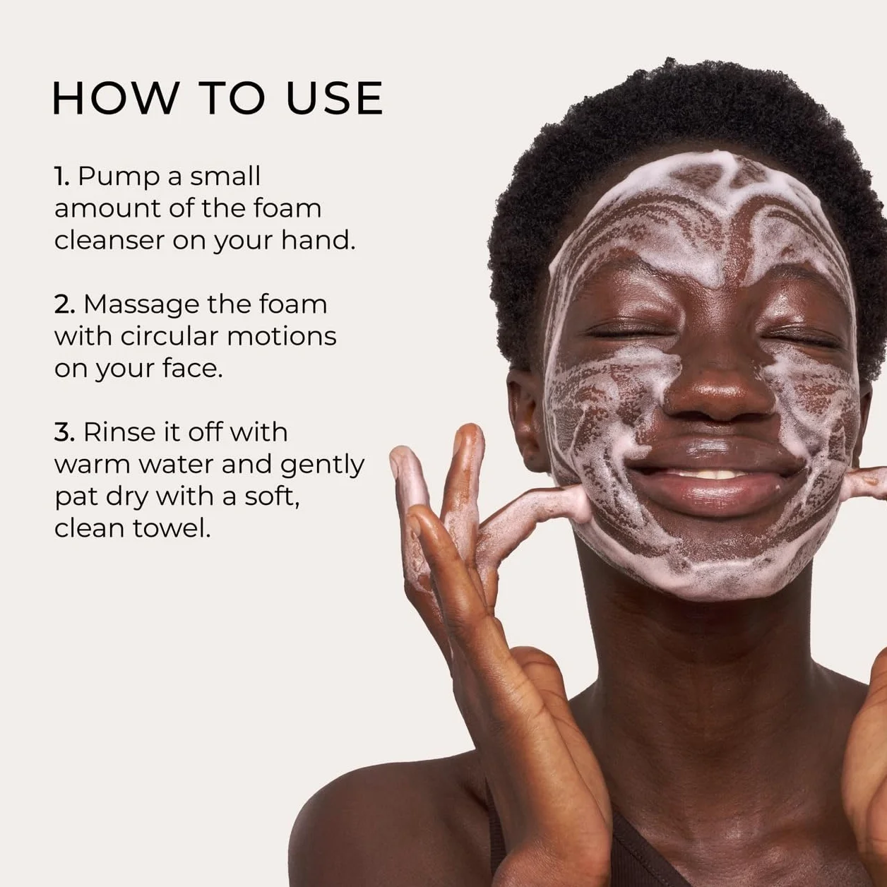 Yepoda The Bubble Double mousse nettoyante exfoliante douce 120 ml