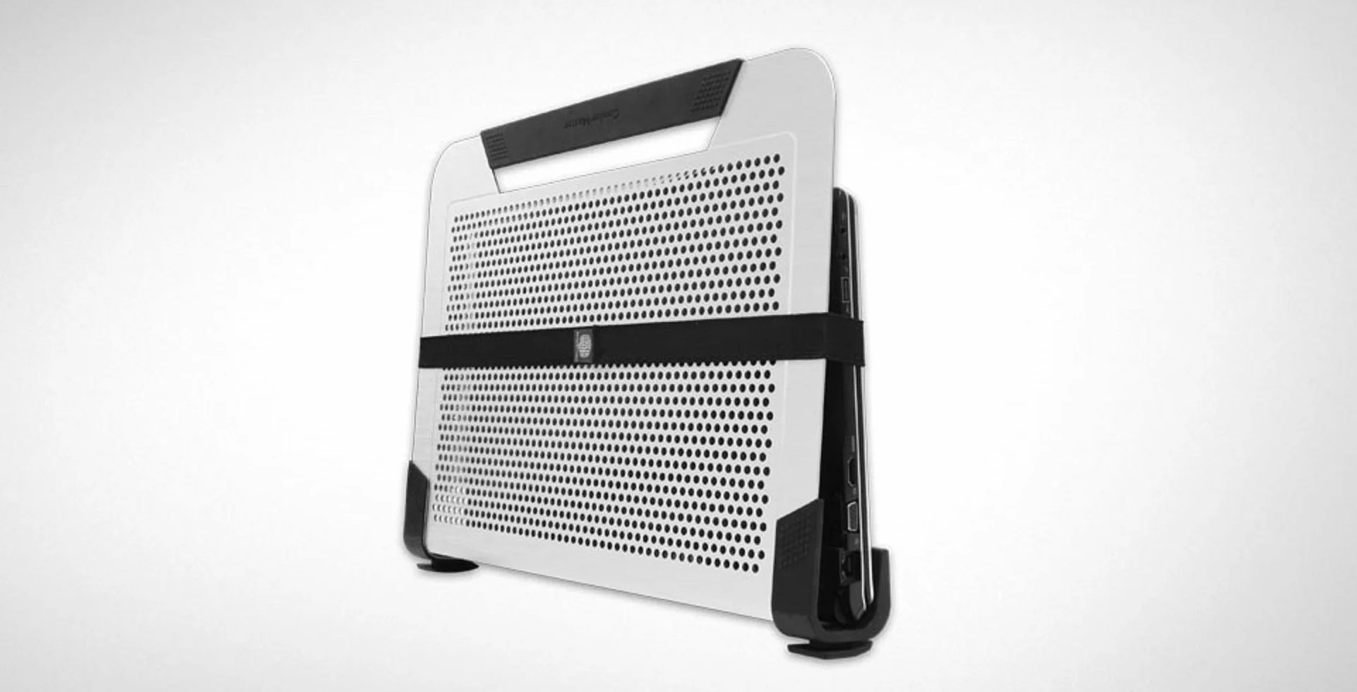 Cooler Master NotePal U3 PLUS Refroidisseur Ordinateur Portable 3 Ventilateurs 80 mm Protection Transport Cadre Ergonomique Aluminium Noir