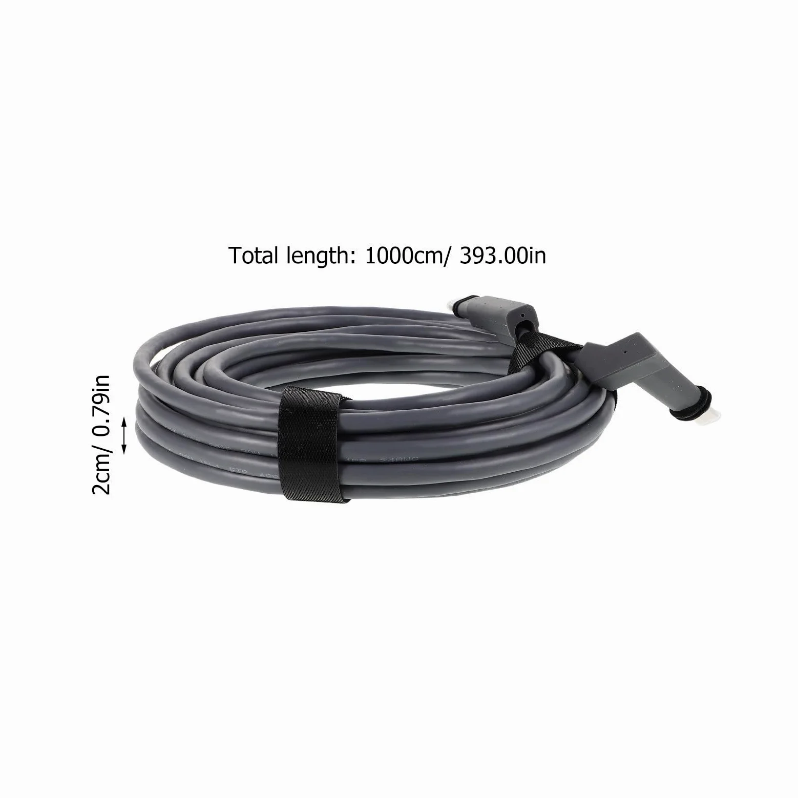 Kit de Rallonge pour Câble Réseau Cat 6 en Cuivre sans Gaine Pvc, Stable et Utilisation Facile pour Équipement de Communication Bureau la Maison