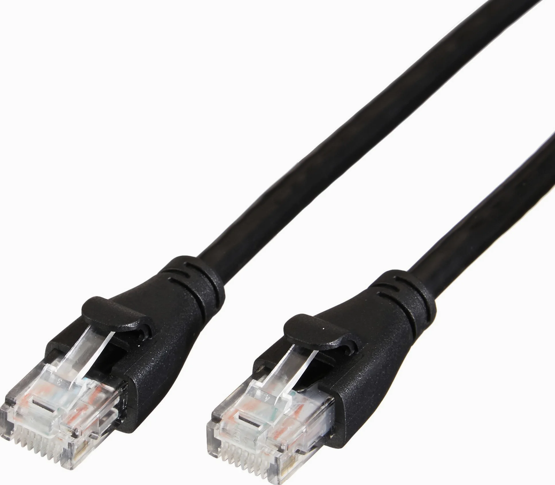 NETGEAR PLP2000-100FRS Pack de 2 Prises CPL 2000 Mbps avec Prise filtrée et 2 Ports Ethernet & Amazon Basics Câble réseau Ethernet RJ45 catégorie 6-1,5 m