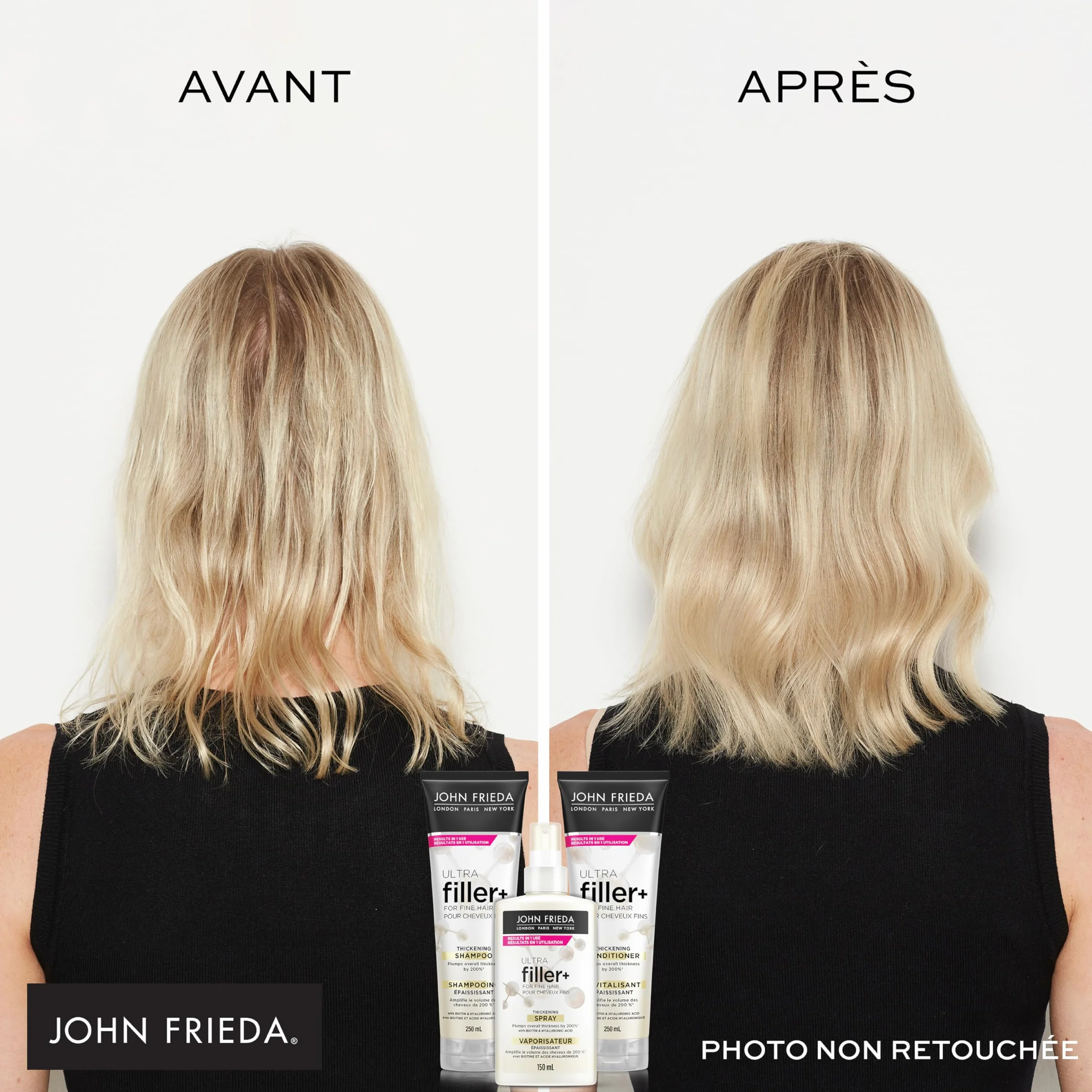 John Frieda Volume Force Filler Soin Démêlant Epaississant 250ml