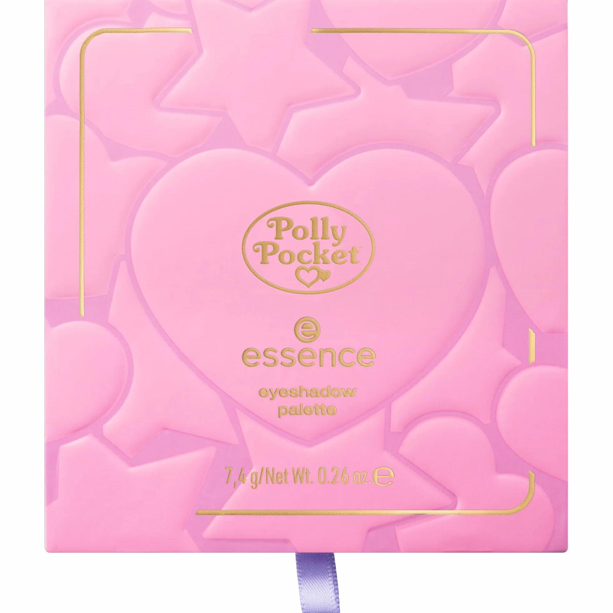 Essence Polly Pocket palette de fards à paupières 7.4g chatoyant intense en couleurs mat